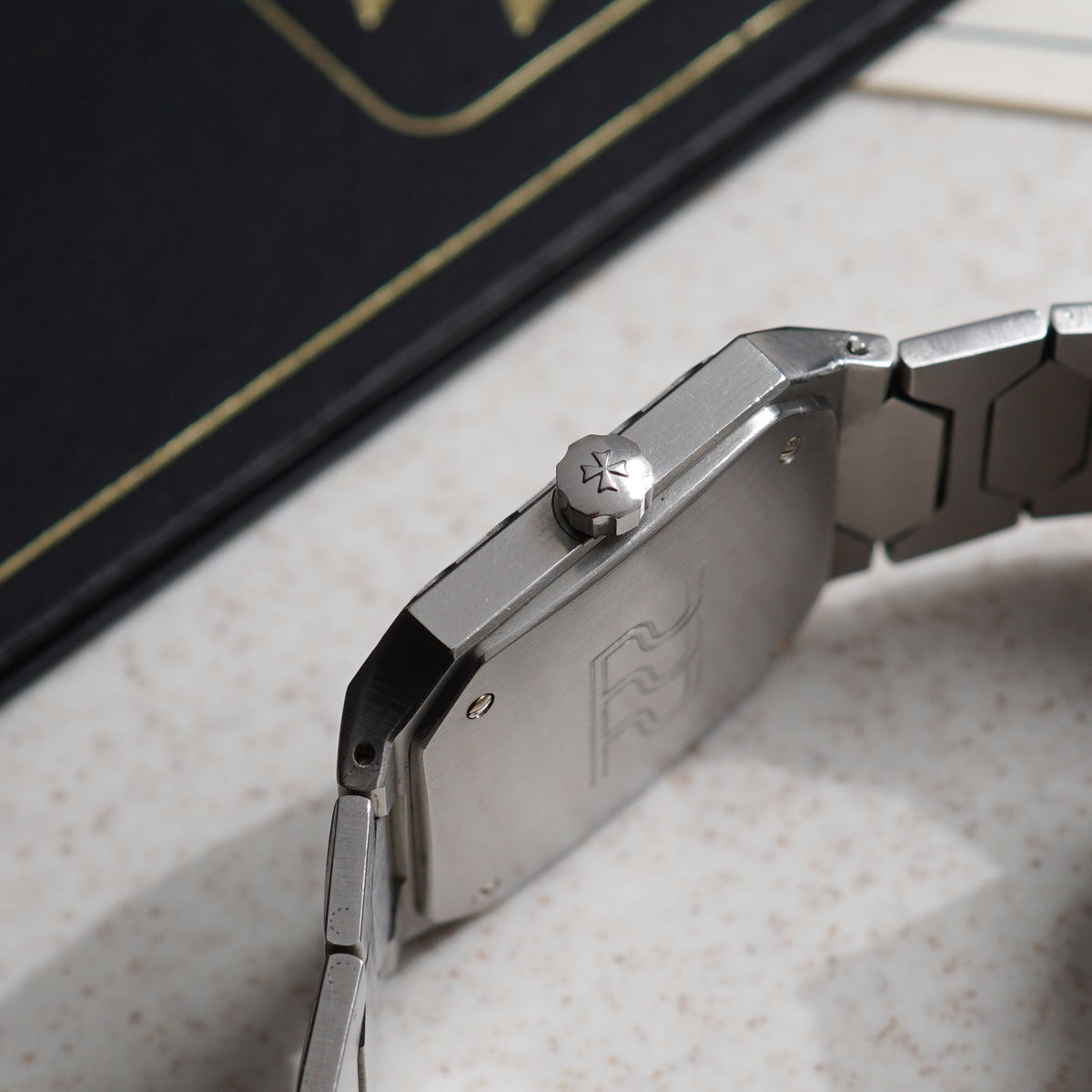 Vacheron Constantin 222 “Square”, Grey slate dial, Ref. 46004/411, Steel