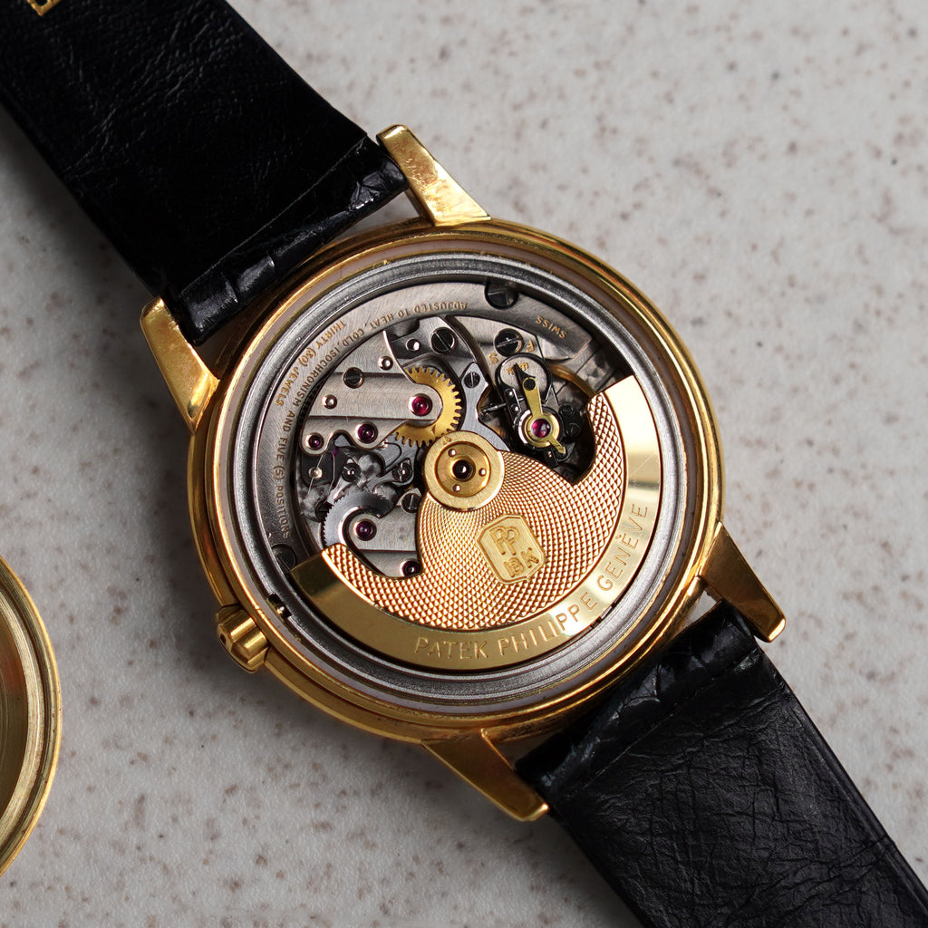 Patek Philippe Calatrava, Double-signed "Beyer", Ref. 2551, Yellow Gold