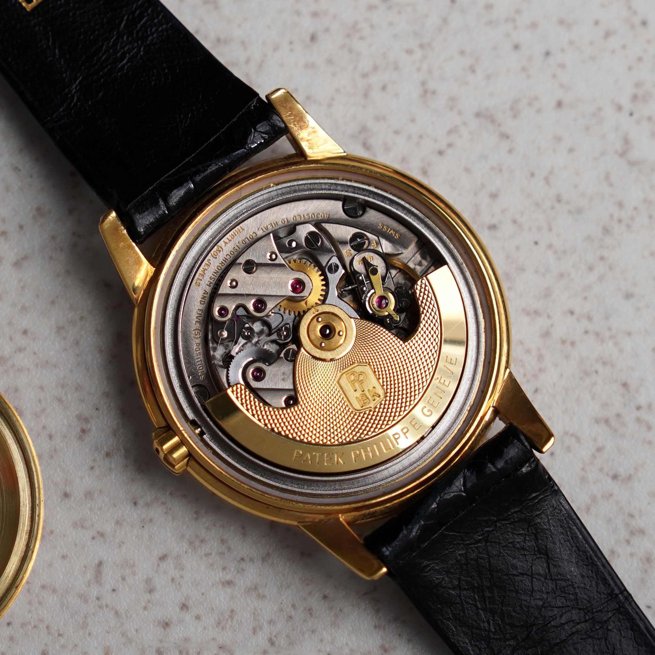 Patek Philippe Calatrava, Double-signed "Beyer", Ref. 2551, Yellow Gold