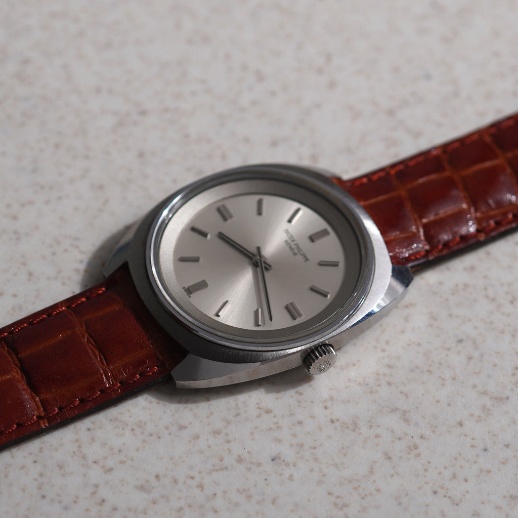 Patek Philippe Calatrava, Silver dial, Ref. 3579, Stainless steel