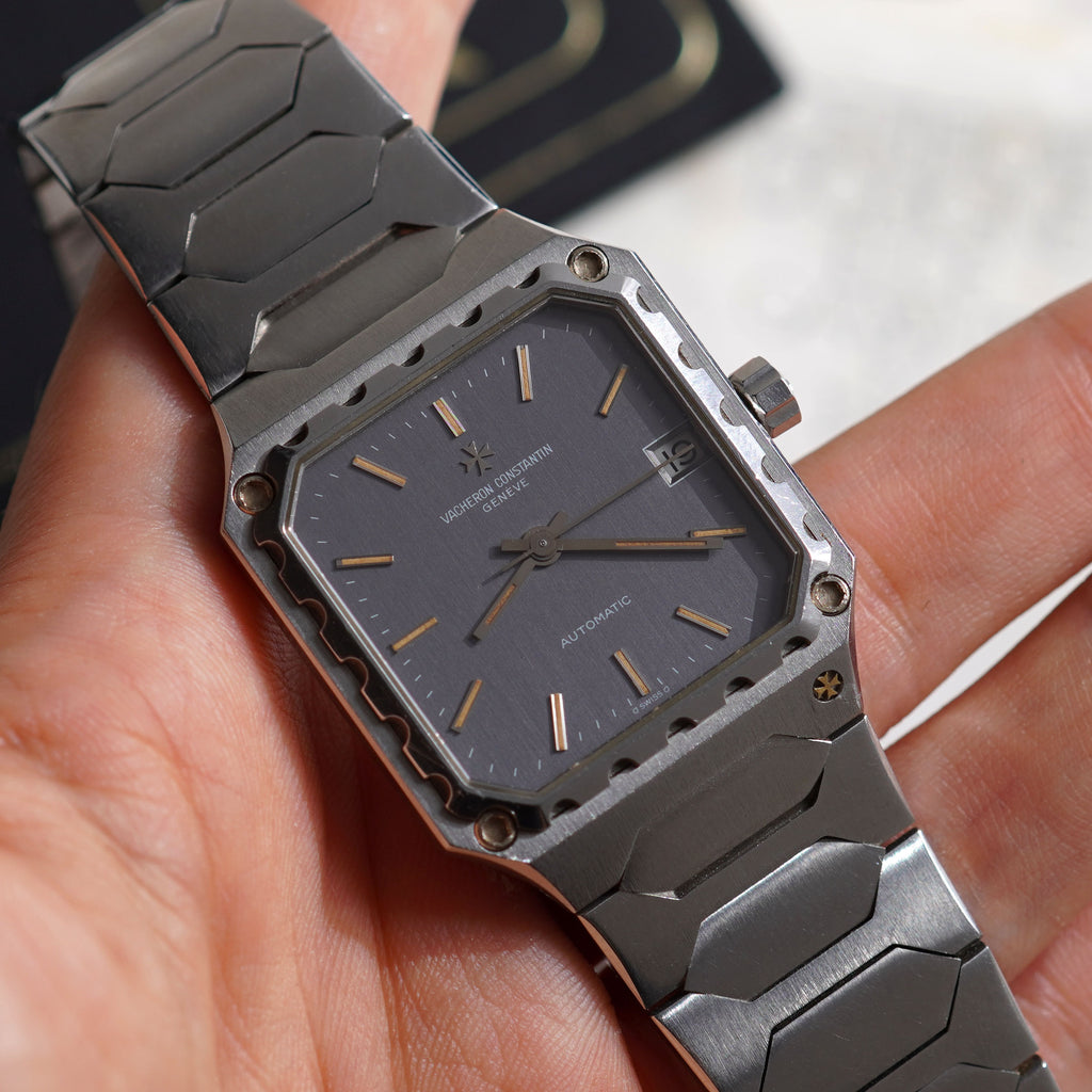 Vacheron Constantin 222 “Square”, Grey slate dial, Ref. 46004/411, Steel