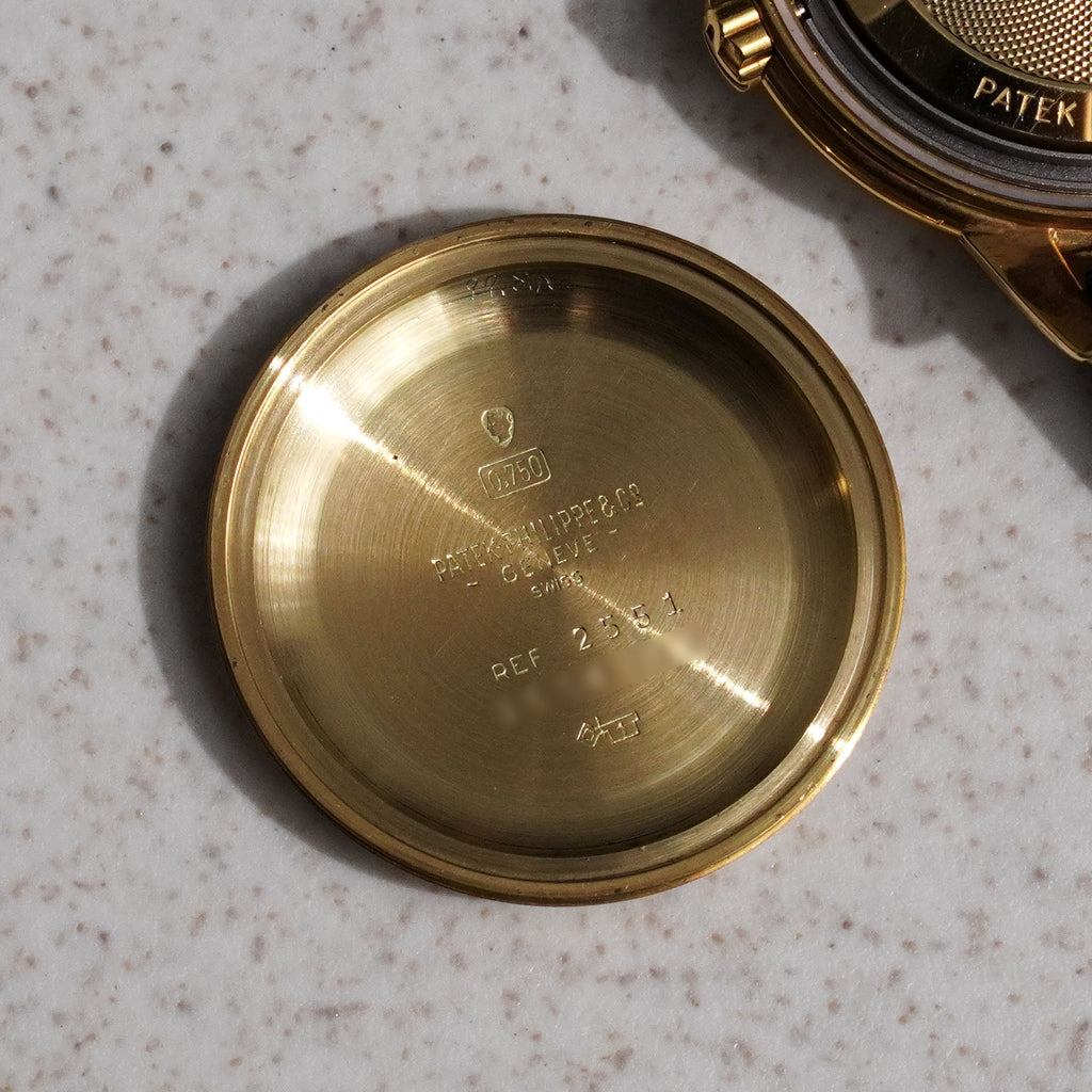 Patek Philippe Calatrava, Double-signed "Beyer", Ref. 2551, Yellow Gold