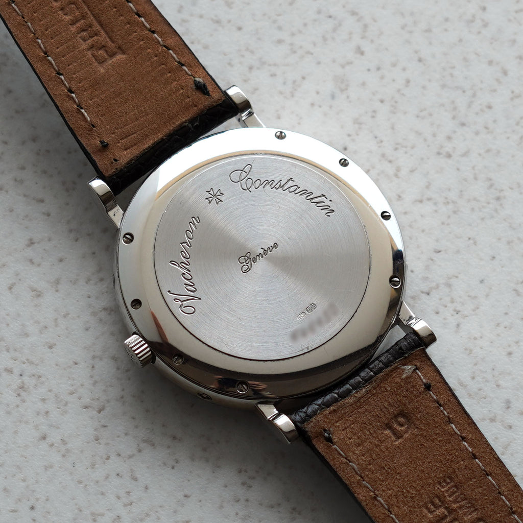 Vacheron Constantin Triple Calendar Moonphase with No. of Weeks Indicator, Ref. 47052, White Gold