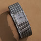 Piaget 9131 D2, Pavé Diamond Dial with Emeralds, White Gold