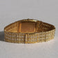Audemars Piguet Bamboo, Diamond-set with Ruby Indexes, Yellow Gold