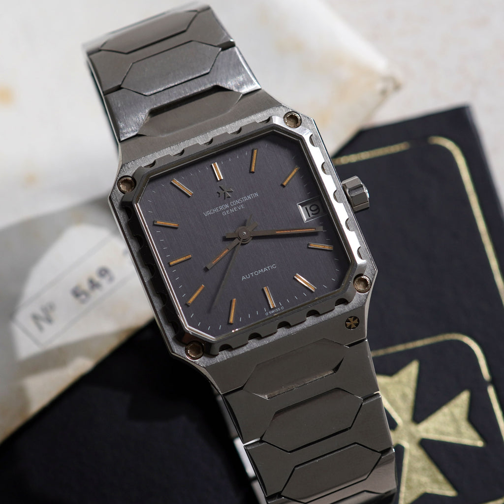 Vacheron Constantin 222 “Square”, Grey slate dial, Ref. 46004/411, Steel