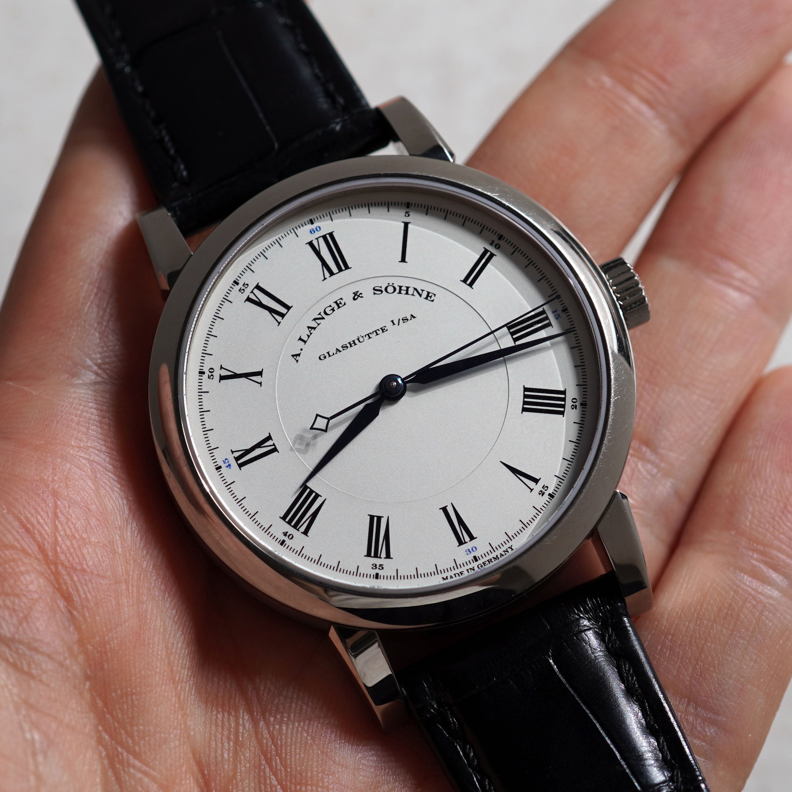 A. Lange & Sohne Richard Lange Exclusive Boutique Edition, Ref. 232.026, White Gold