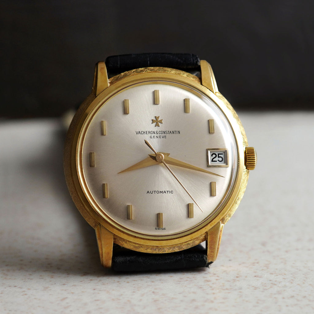 Vacheron Constantin, Rare Vertical Indexes and Florentine Finish, Ref. 6394Q, Yellow Gold