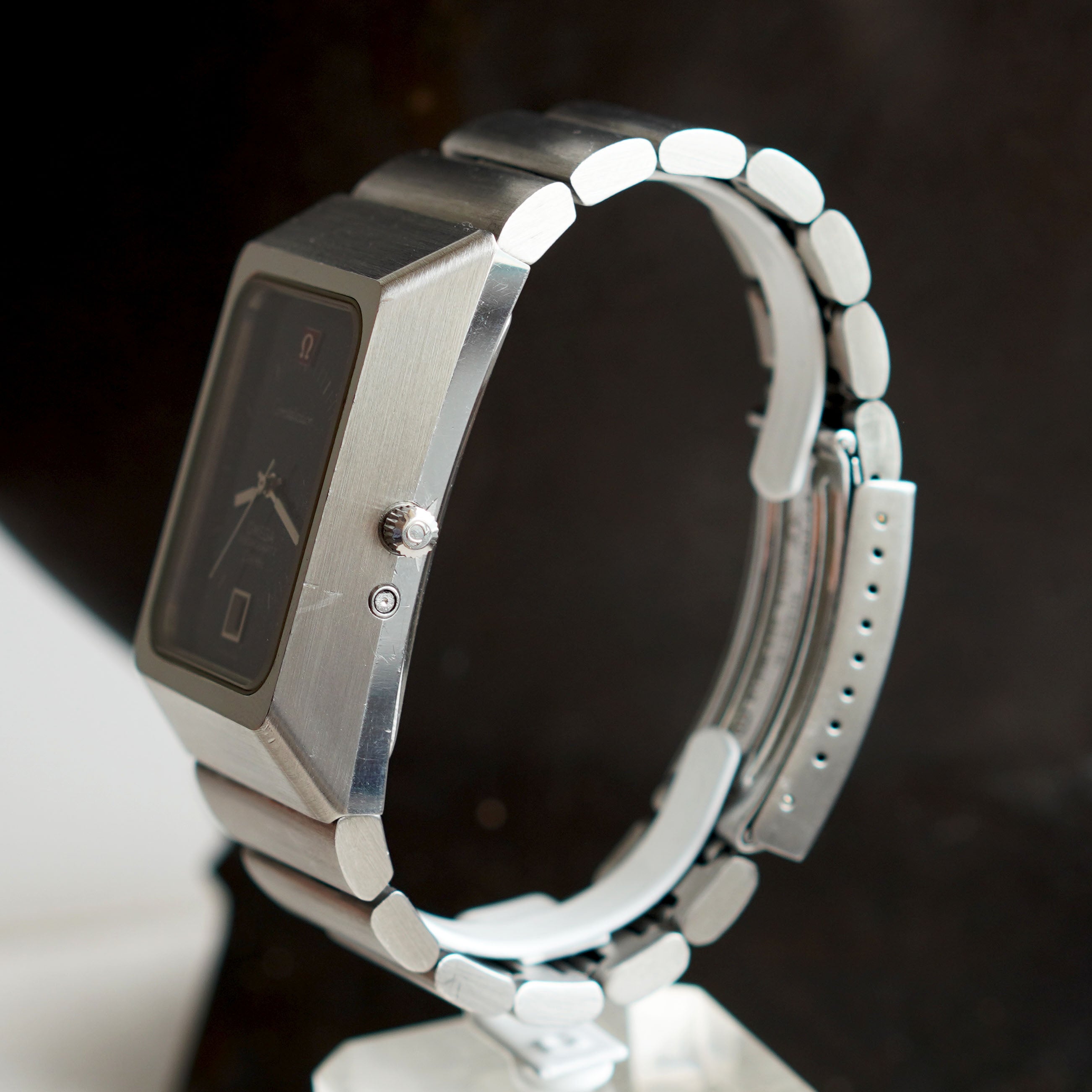 Omega Steel Constellation Megaquartz Stardust, Ref. ST 396.0806, Steel