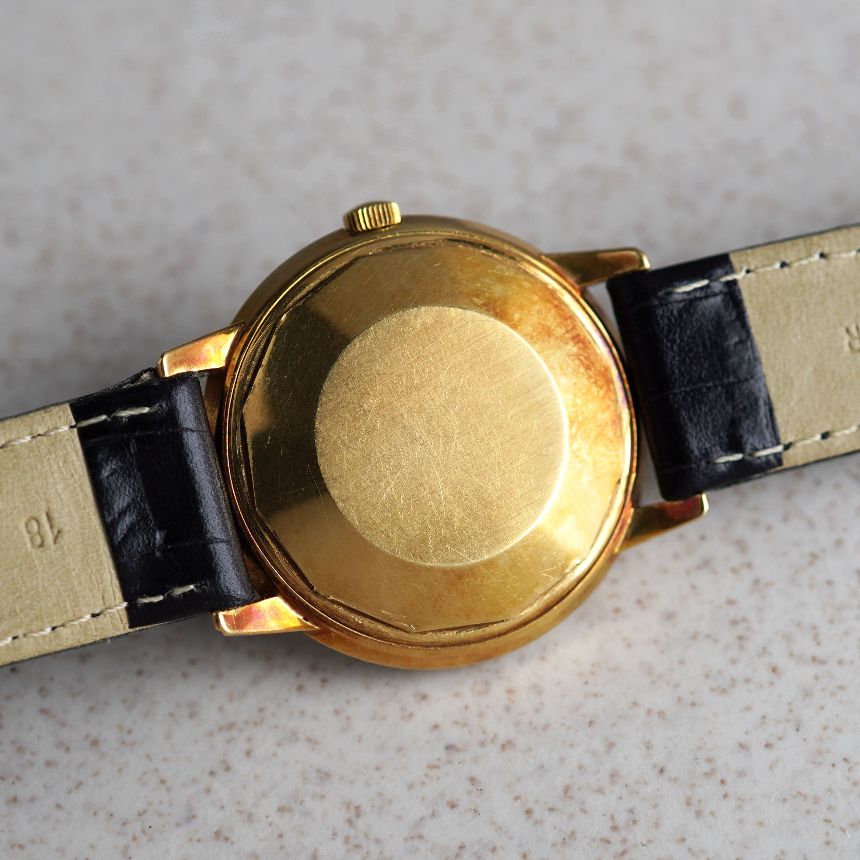 Vacheron Constantin, Rare Vertical Indexes and Florentine Finish, Ref. 6394Q, Yellow Gold