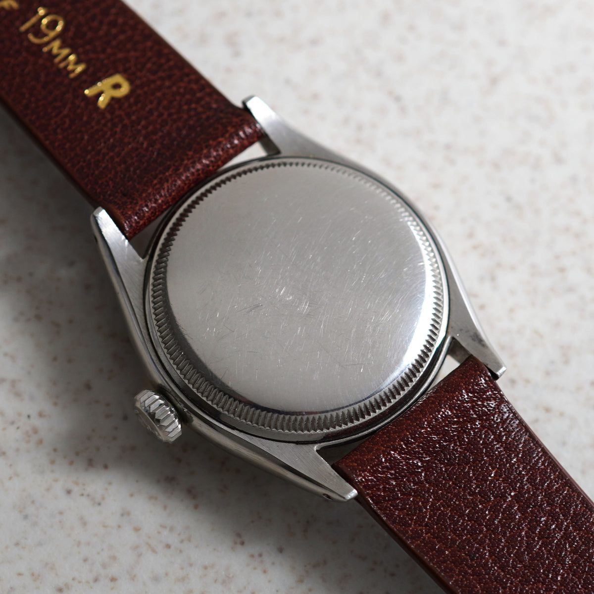 Rolex Oyster Perpetual Semi-Bubbleback, Ref. 6284, Steel