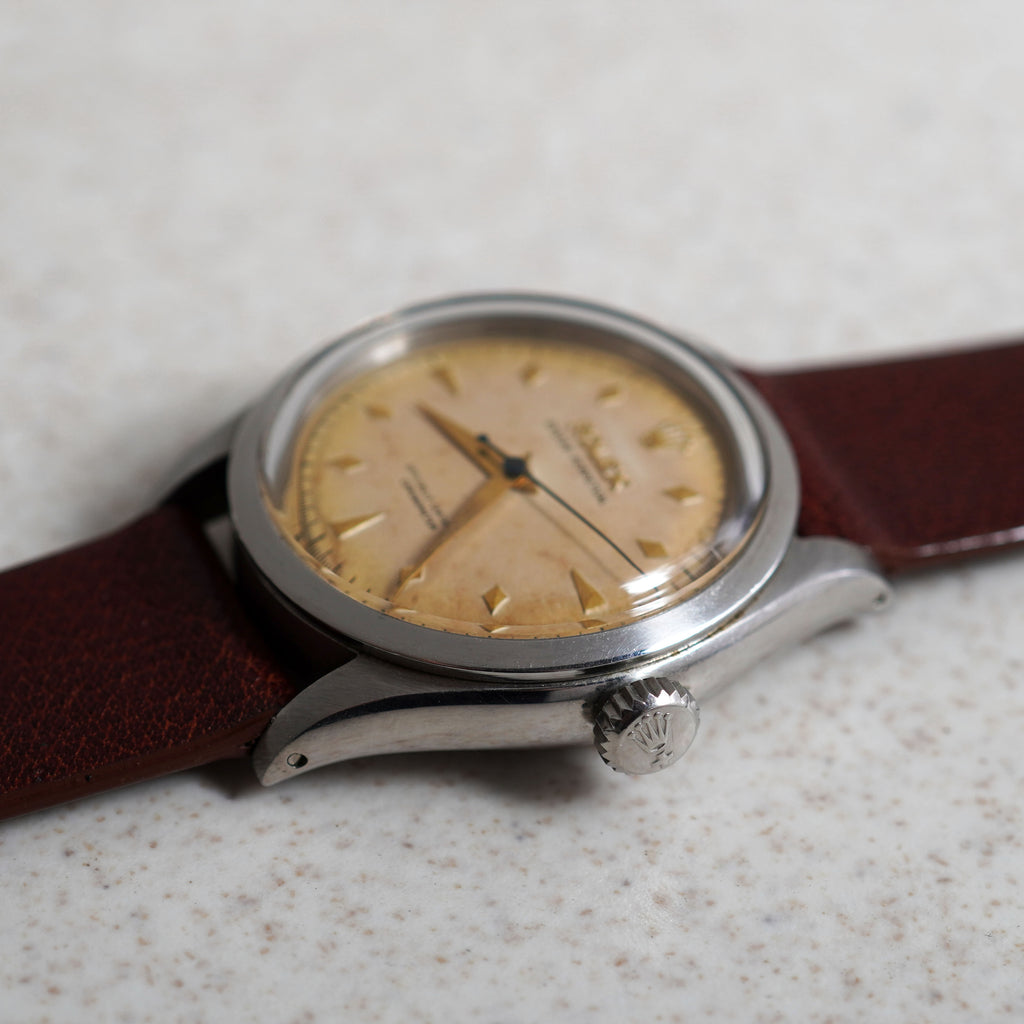 Rolex Oyster Perpetual Semi-Bubbleback, Ref. 6284, Steel
