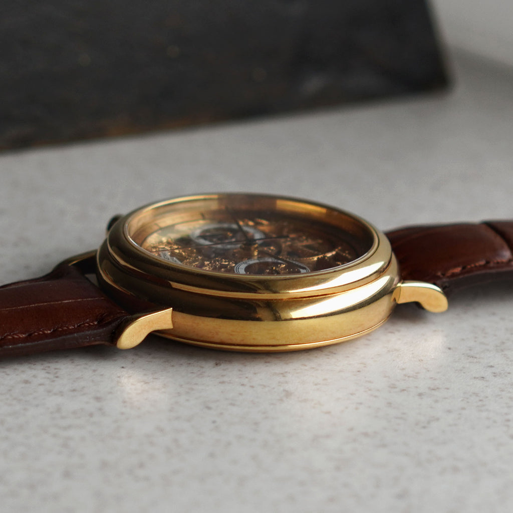 Vacheron Constantin Skeletonised Chronograph, Ref. 47100, Yellow Gold