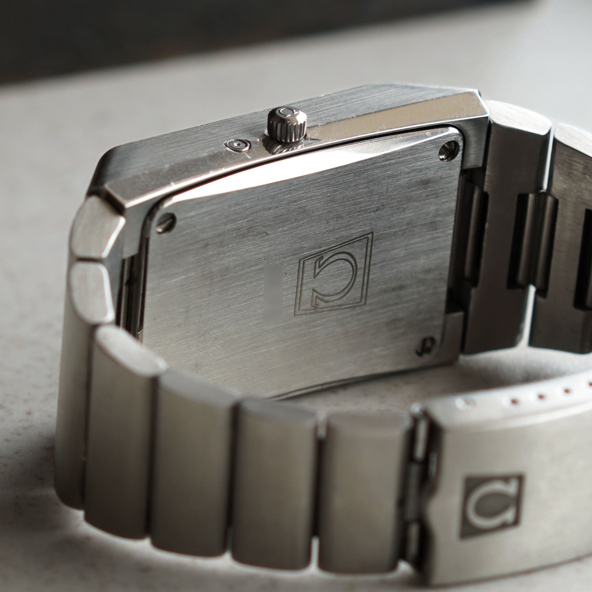 Omega Steel Constellation Megaquartz Stardust, Ref. ST 396.0806, Steel