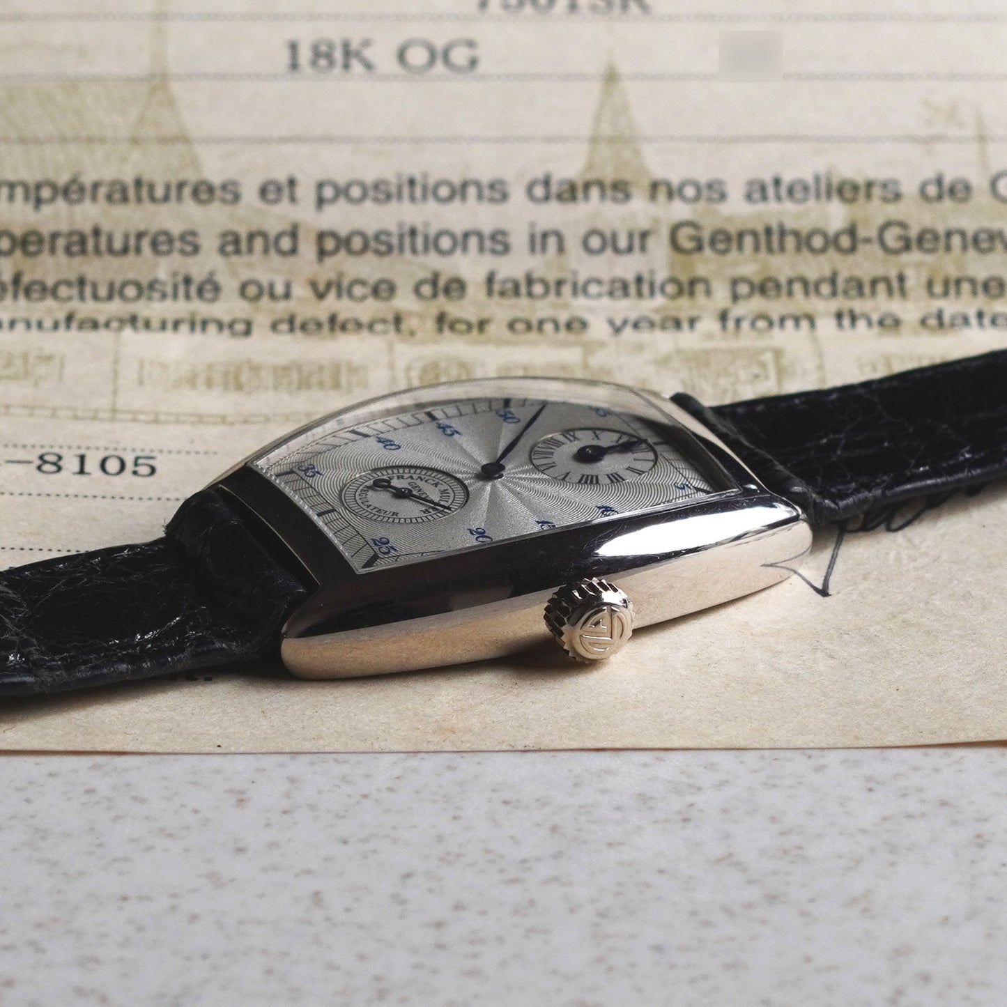 Franck Muller Master of Complications Regulateur, White Gold