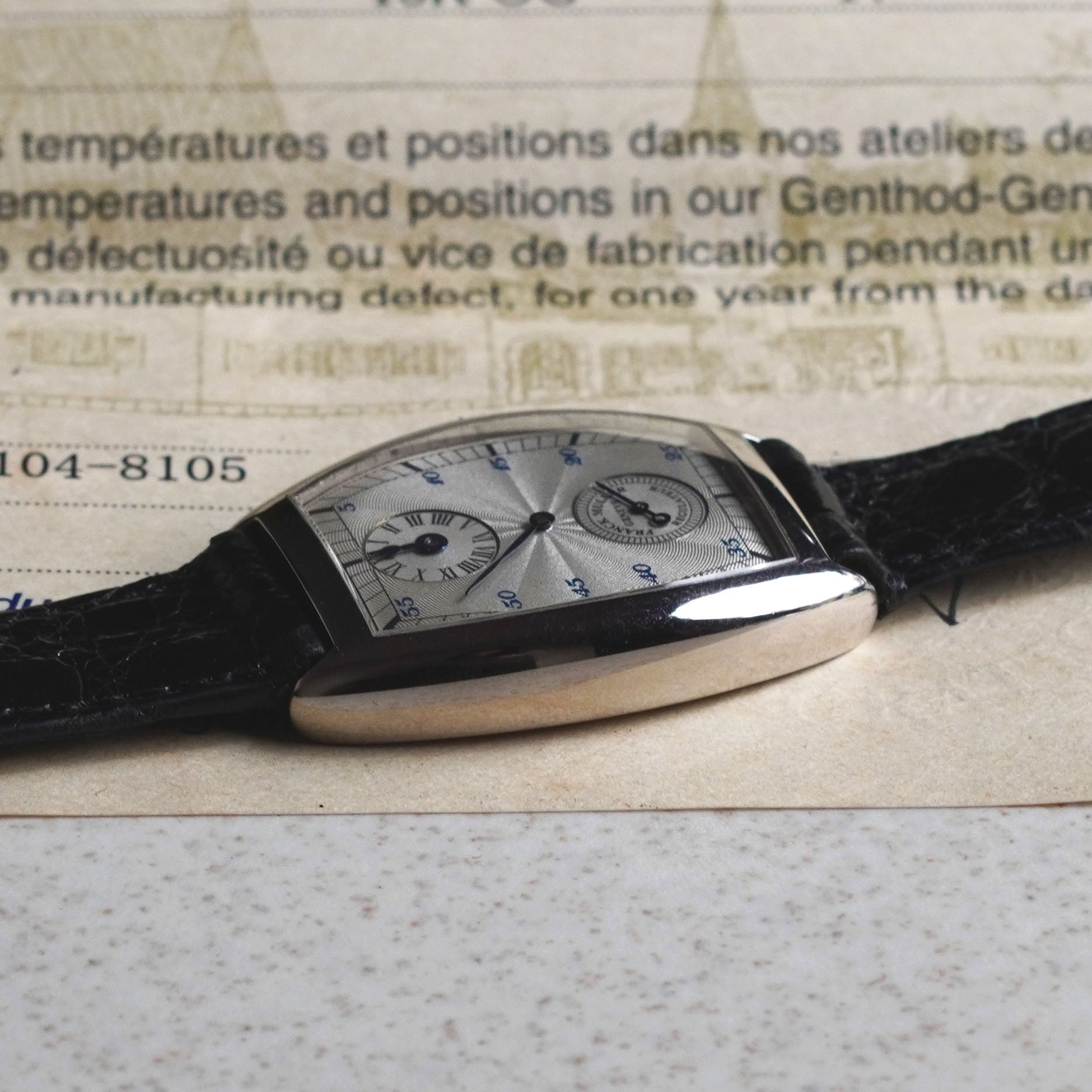 Franck Muller Master of Complications Regulateur, Ref. 7501 SR, White Gold