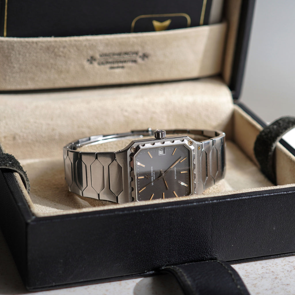 Vacheron Constantin 222 “Square”, Grey slate dial, Ref. 46004/411, Steel