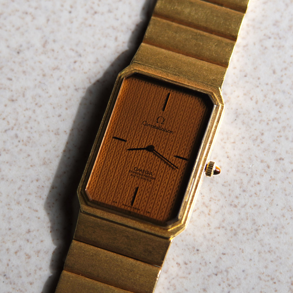 Rare 1970s Omega Constellation Chronometer, Ref. 8310, Yellow Gold