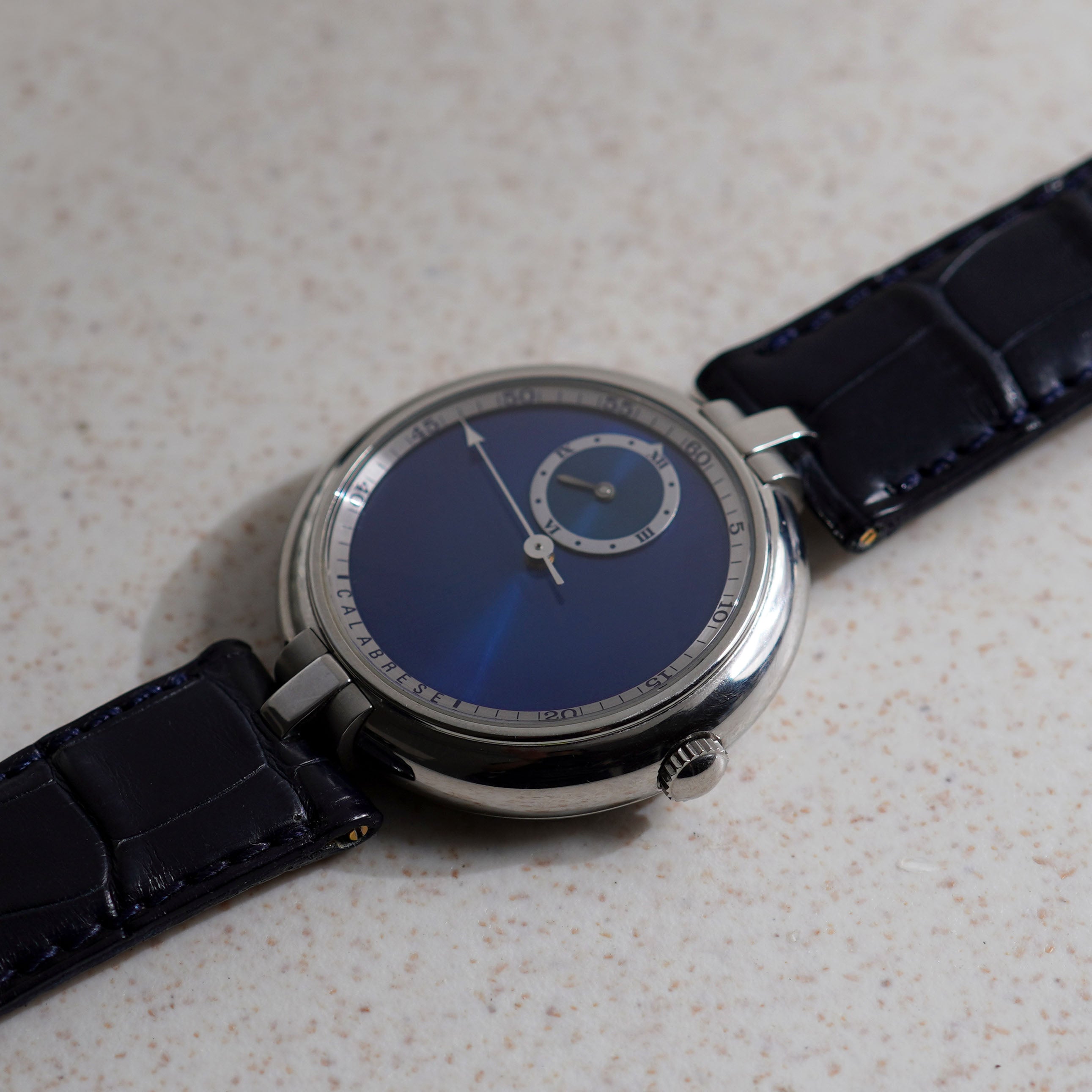 Vincent Calabrese Wandering Hours Limited Edition, Ref. HNLTD.100, No. 100/100, Steel
