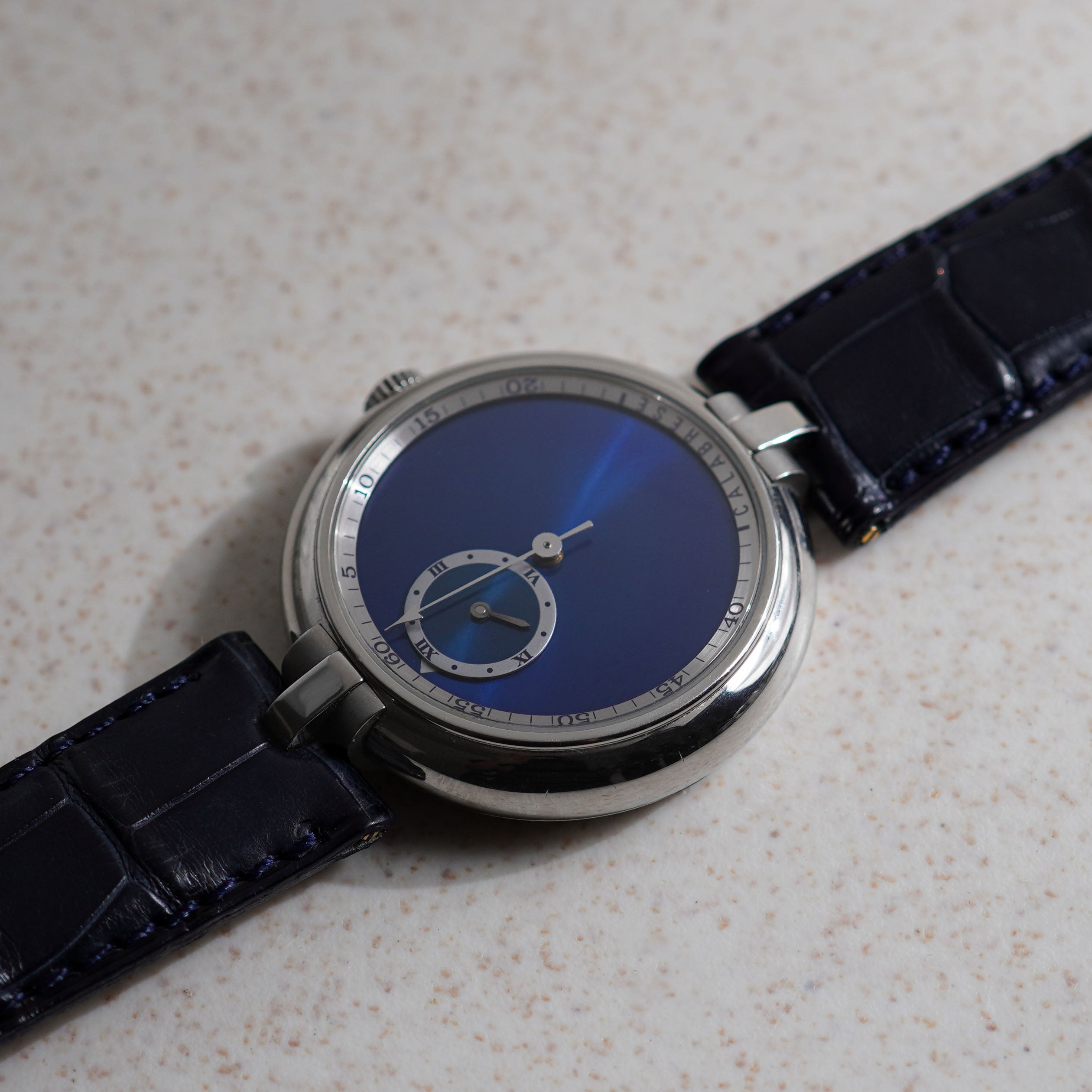 Vincent Calabrese Wandering Hours Limited Edition, Ref. HNLTD.100, No. 100/100, Steel