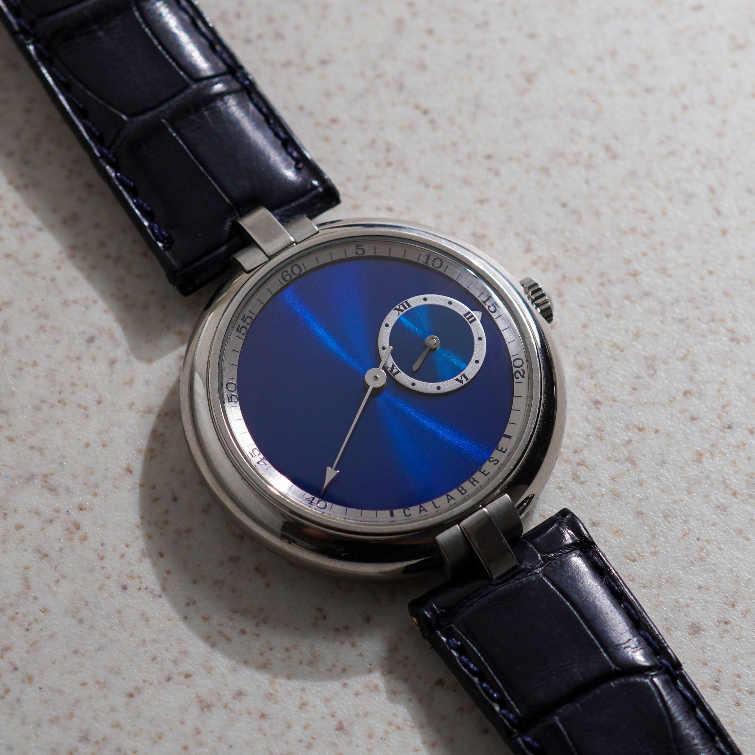 Vincent Calabrese Wandering Hours Limited Edition, Ref. HNLTD.100, No. 100/100, Steel