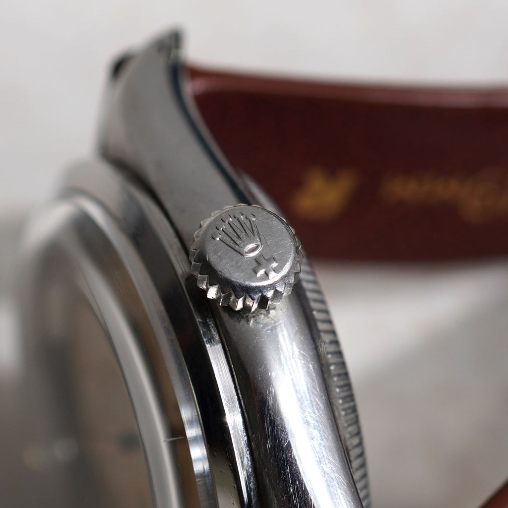 Rolex Oyster Perpetual Semi-Bubbleback, Ref. 6284, Steel