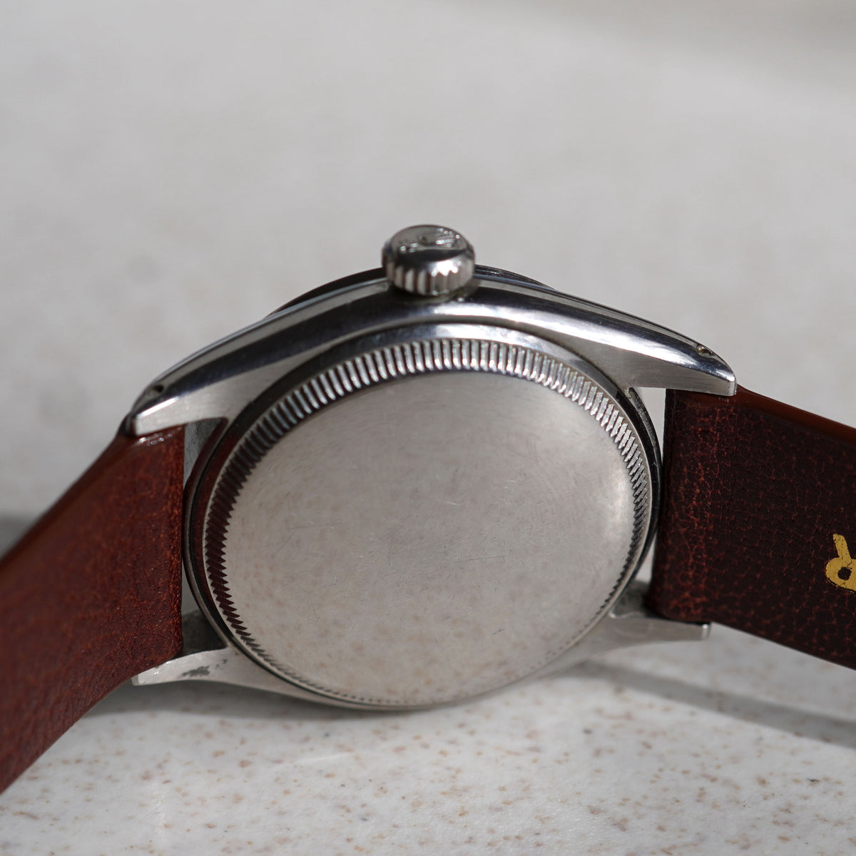 Rolex Oyster Perpetual Semi-Bubbleback, Ref. 6284, Steel