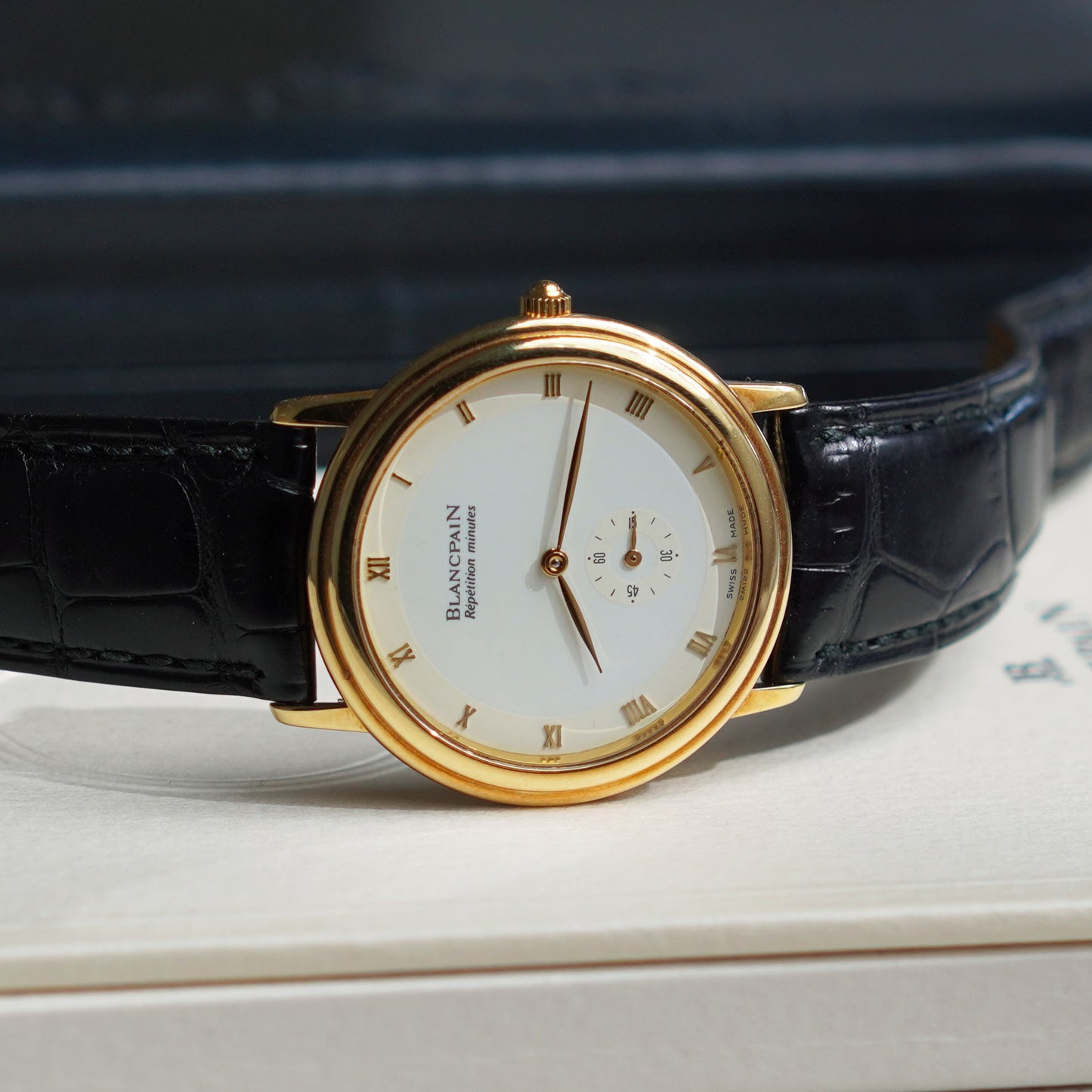 Blancpain Villeret Minute Repeater, Yellow Gold
