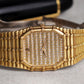 Audemars Piguet Bamboo, Diamond-set with Horizontal Bars Dial, Yellow Gold