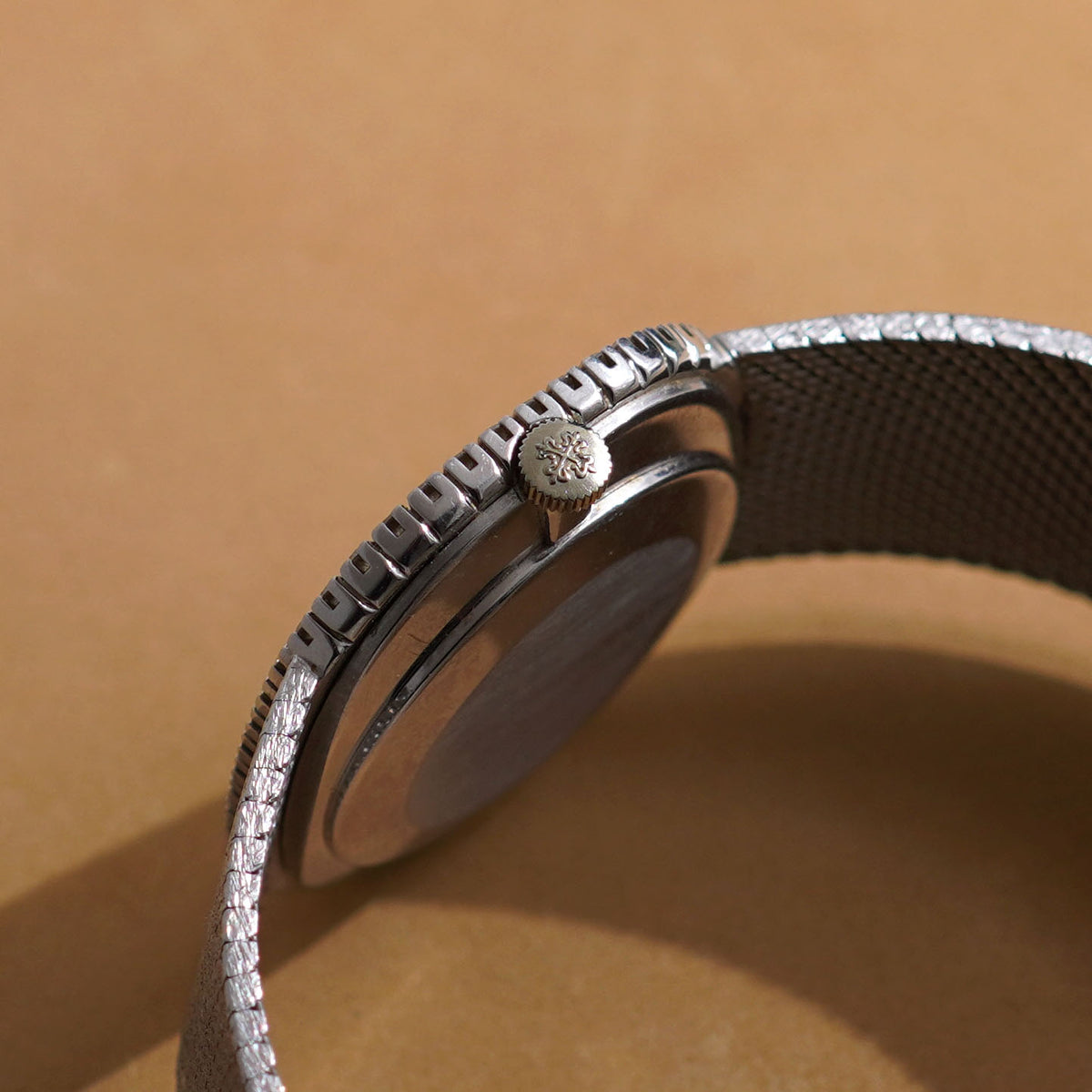 Patek Philippe Ellipse, "Tropical" blue dial, Ref. 3545/5, White Gold