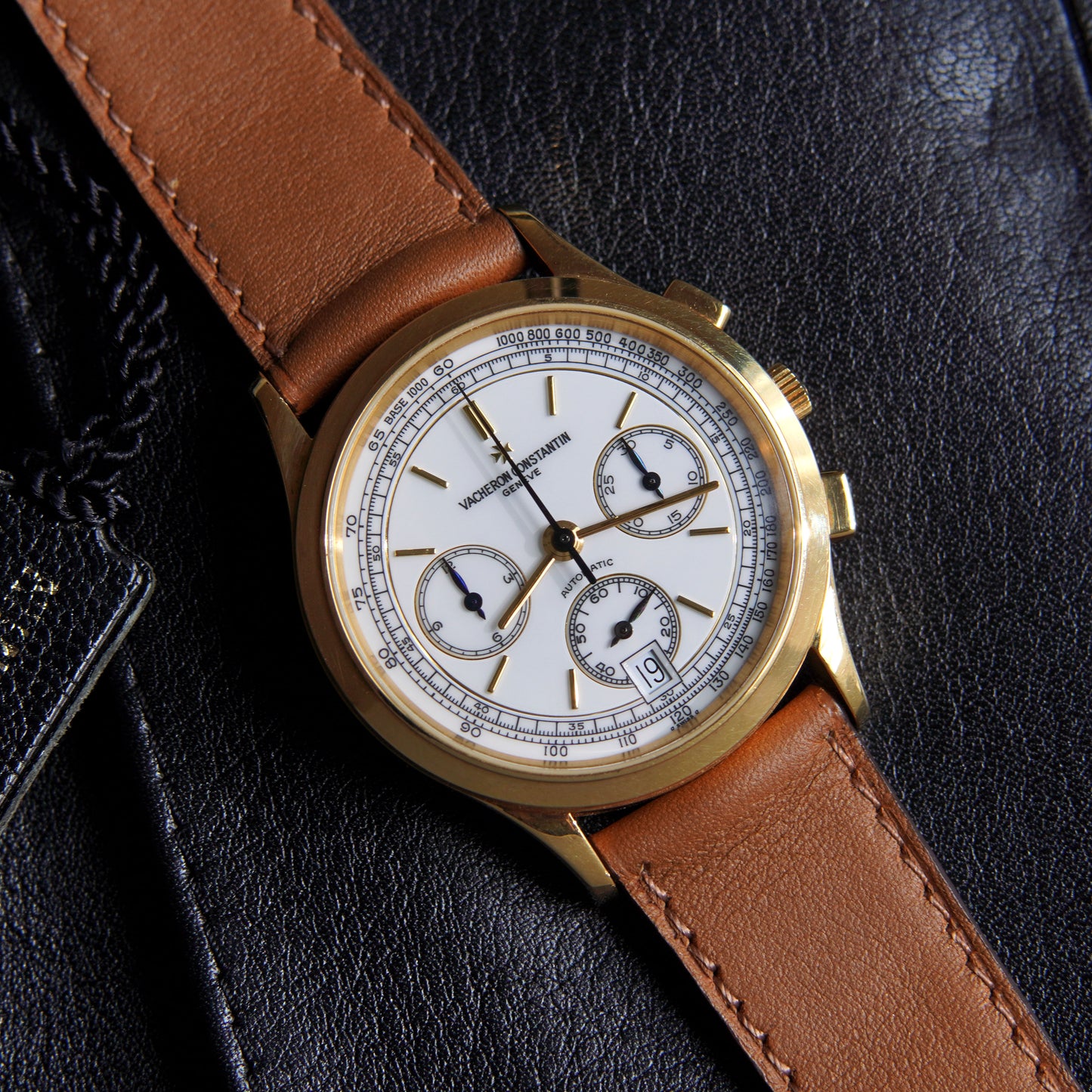 Vacheron Constantin Les Historiques Chronograph, Yellow Gold