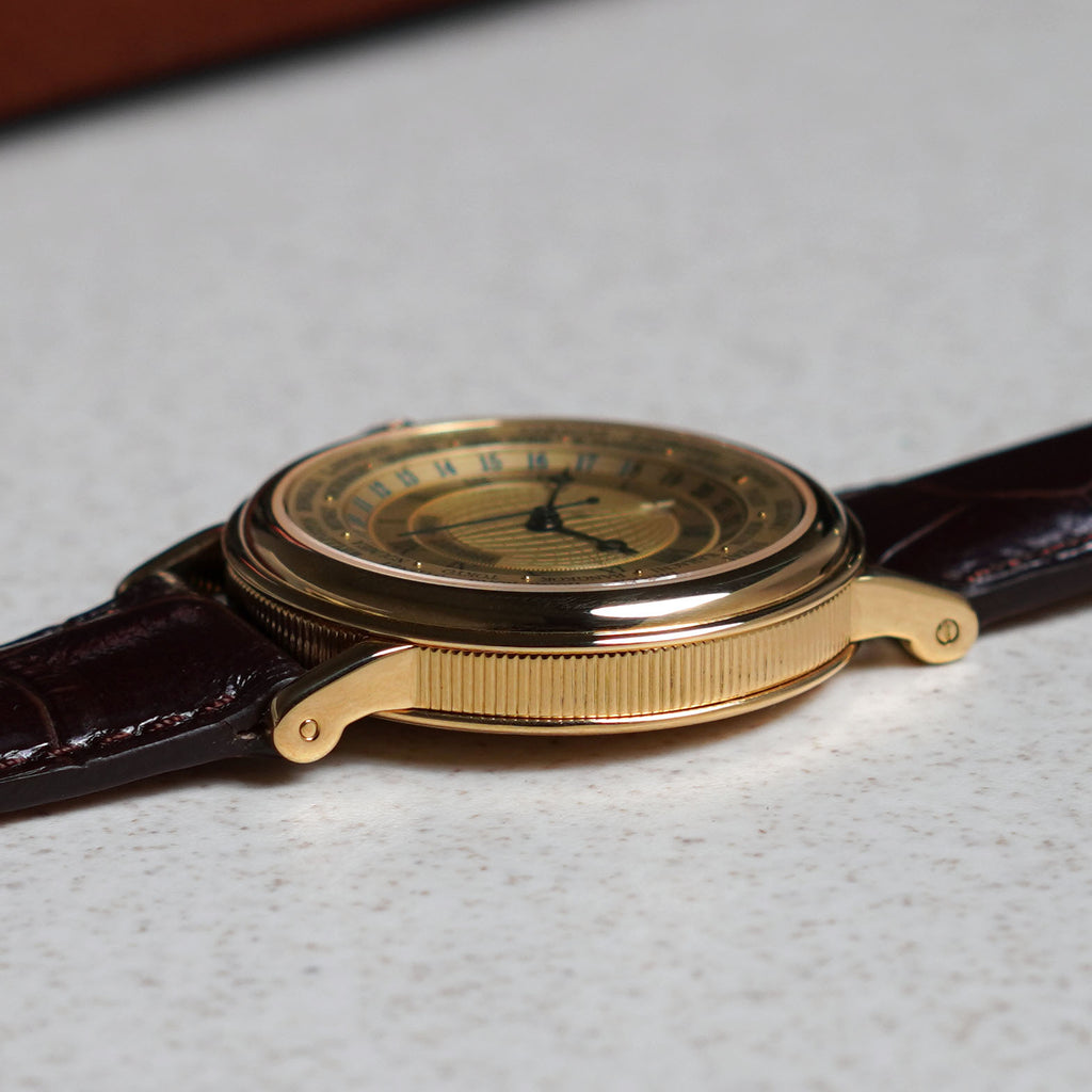 Breguet Marine Hora Mundi World Time with Date,  Ref. 3700BA, Yellow Gold