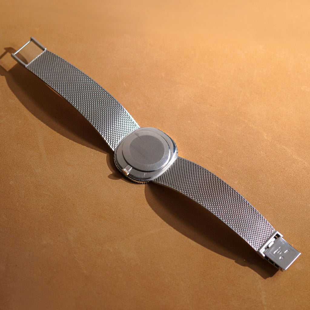Patek Philippe Ellipse, "Tropical" blue dial, Ref. 3545/5, White Gold