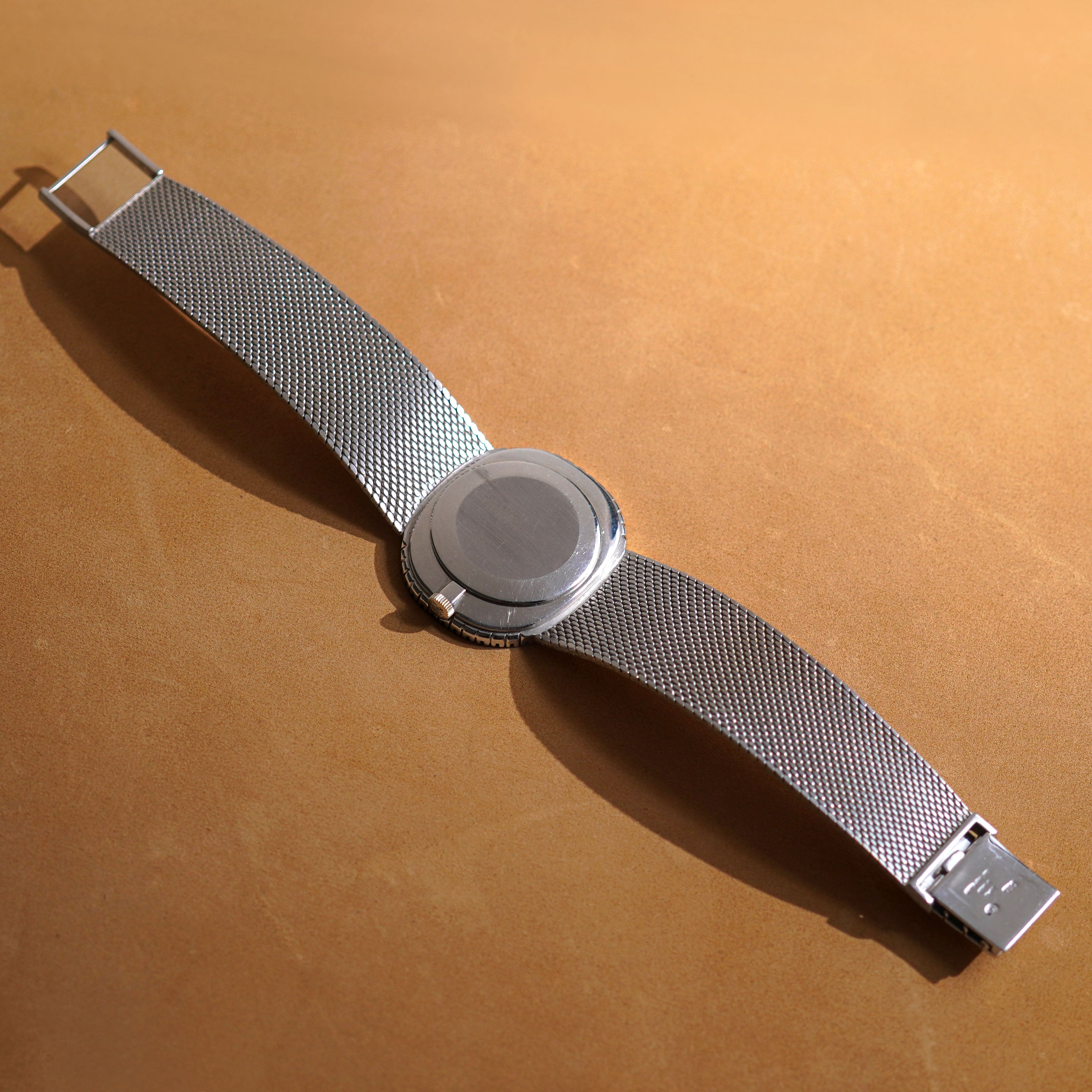 Patek Philippe Ellipse, "Tropical" blue dial, Ref. 3545/5, White Gold