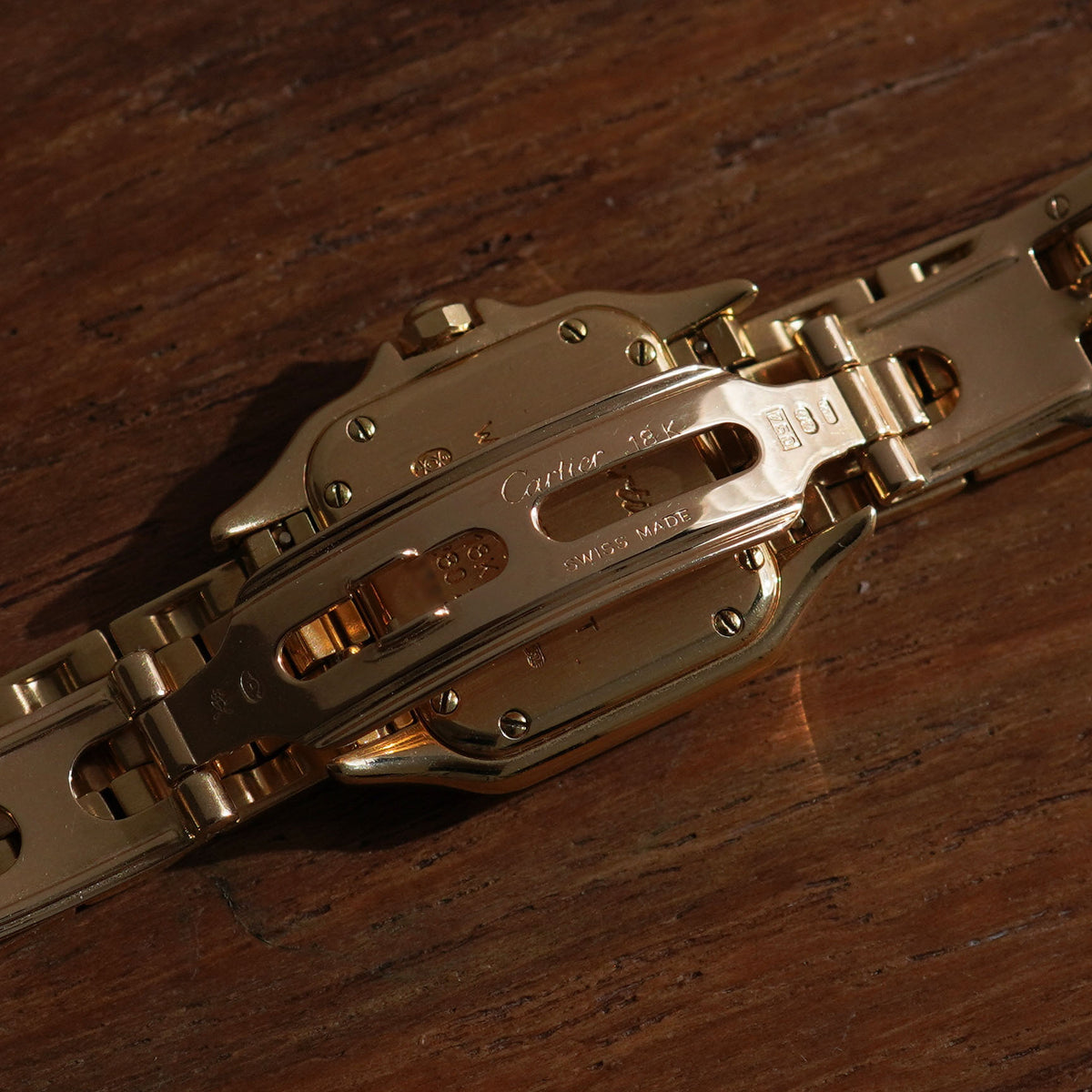 Cartier Panthère, Diamond dial and diamond bezel, Ref. WF3078B9, Yellow Gold