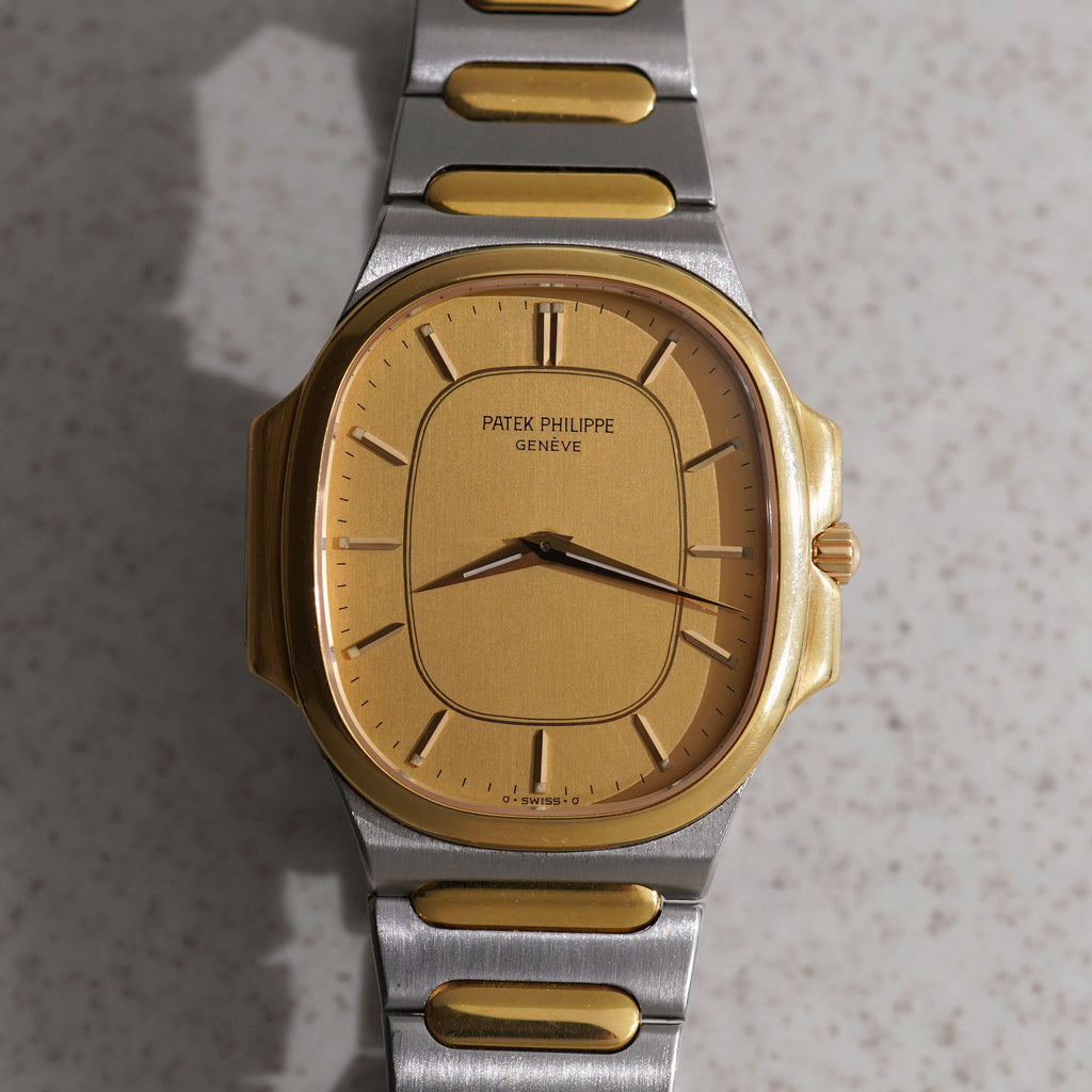 Patek Philippe "Nautellipse", Ref. 3770/1JA, Stainless steel and Yellow Gold