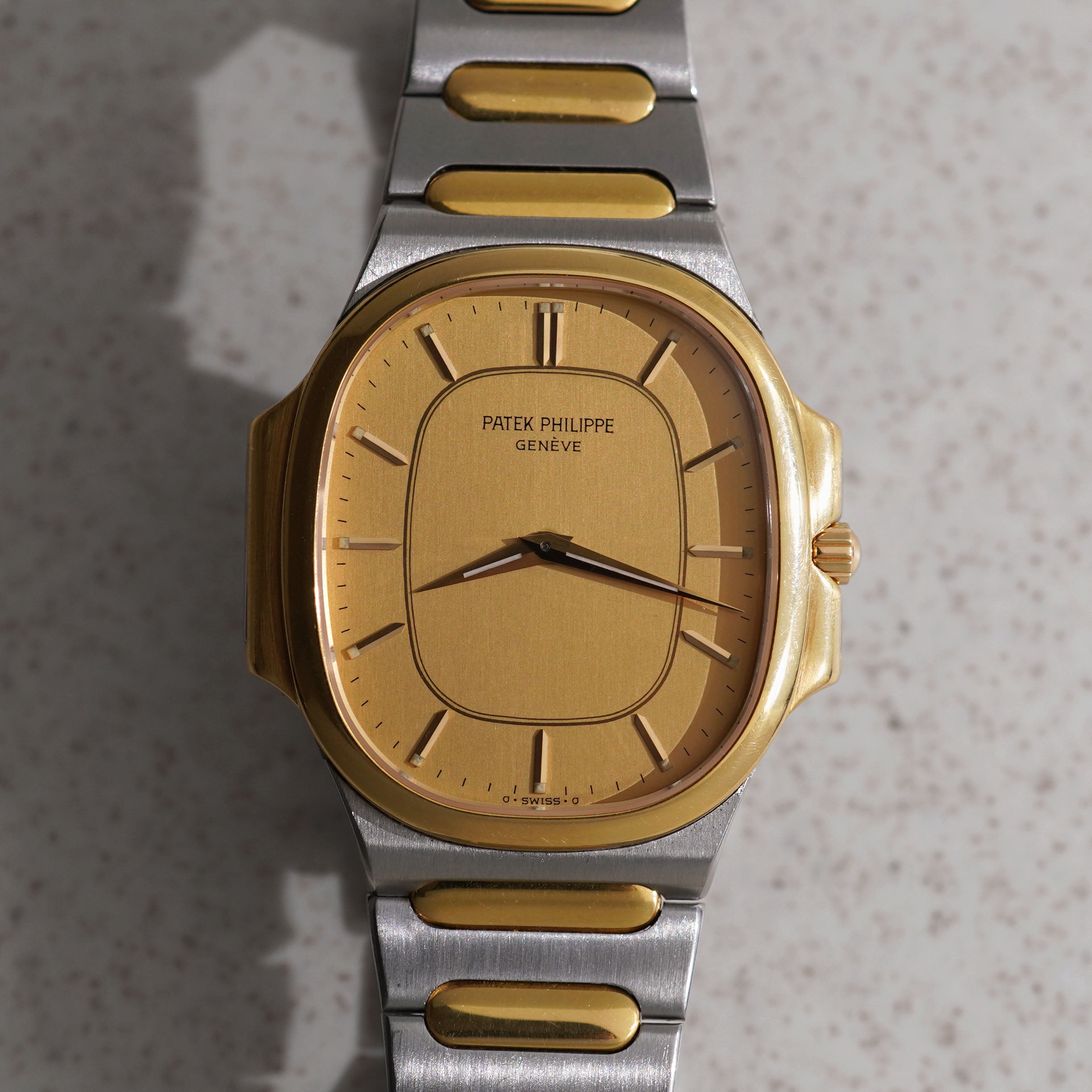 Patek Philippe "Nautellipse", Ref. 3770/1JA, Stainless steel and Yellow Gold
