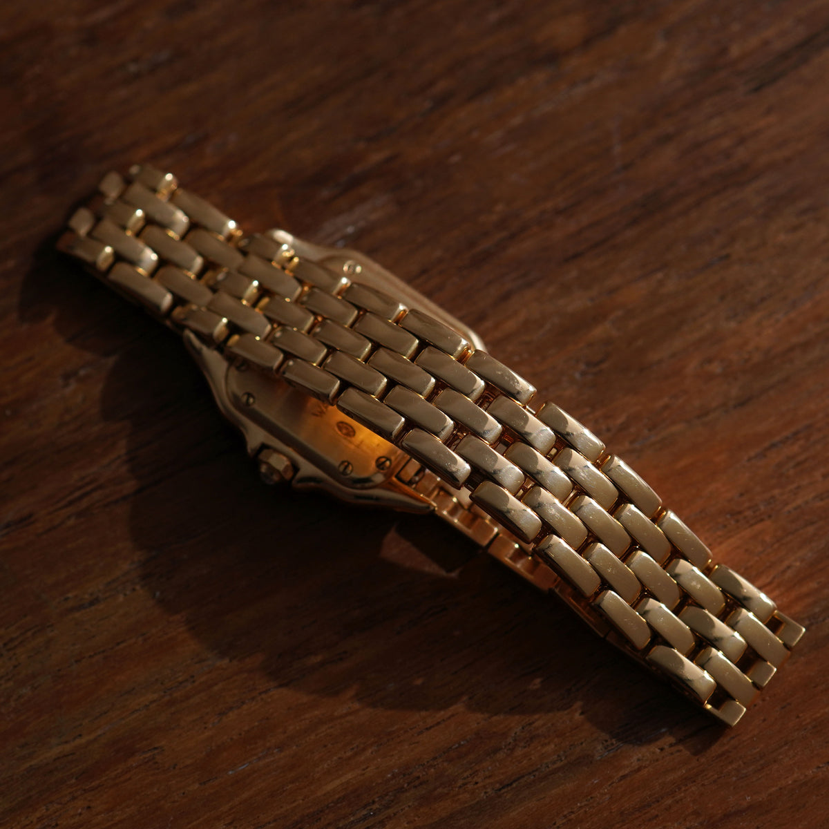 Cartier Panthère, Diamond dial and diamond bezel, Ref. WF3078B9, Yellow Gold