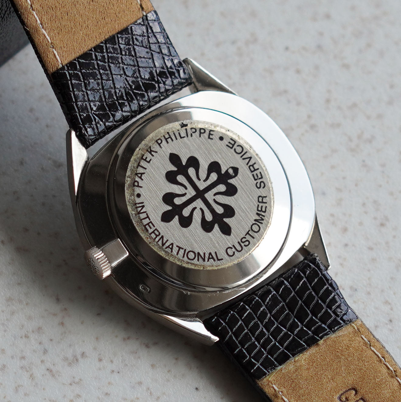 Patek Philippe Cushion-shaped Ellipse, Double-signed Beyer, Ref. 3545, White Gold