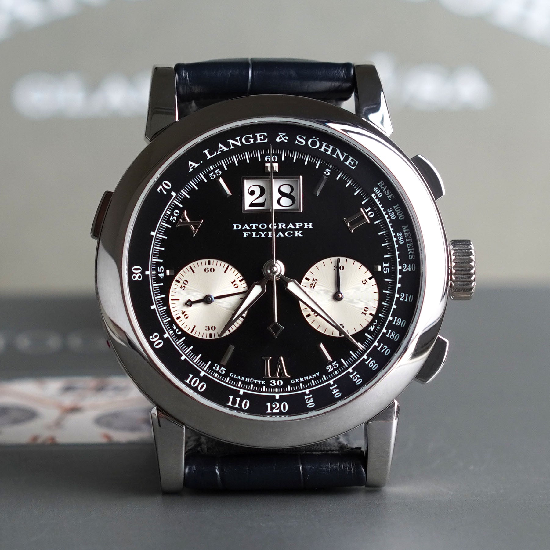 A. Lange & Sohne First Generation Datograph, Ref. 403.035, Platinum