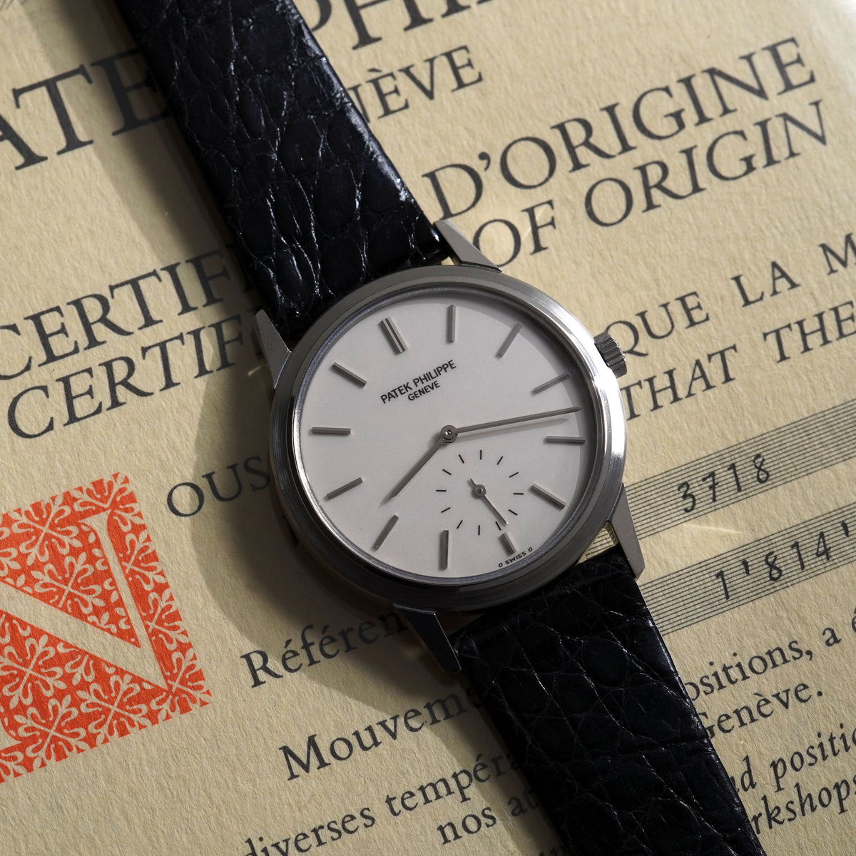 Patek Philippe Calatrava, 150th Anniversary Limited Edition, Ref. 3718, Steel