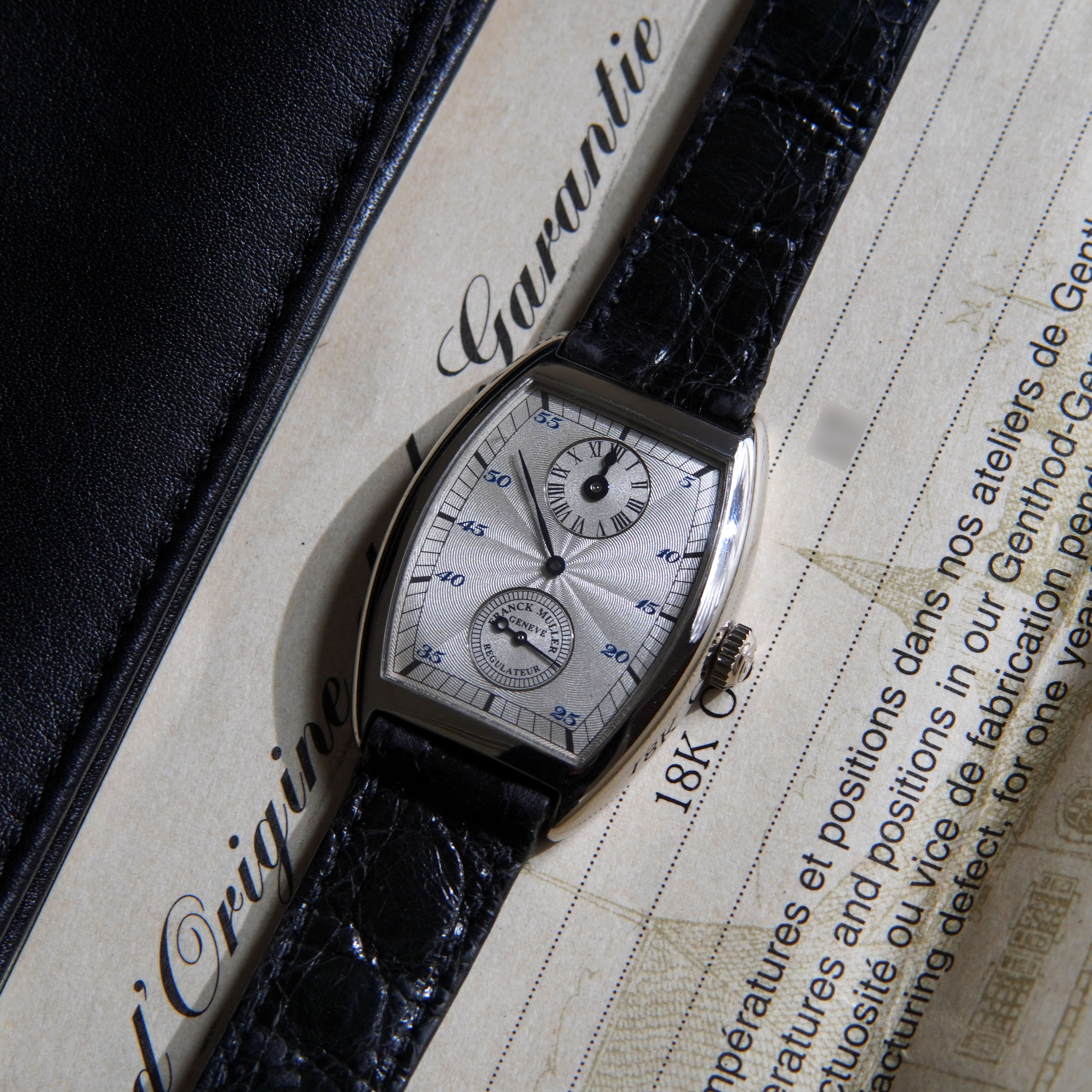 Franck Muller Master of Complications Regulateur, Ref. 7501 SR, White Gold