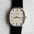 Patek Philippe Ellipse Silver Sigma Dial, Ref. 3648, White Gold