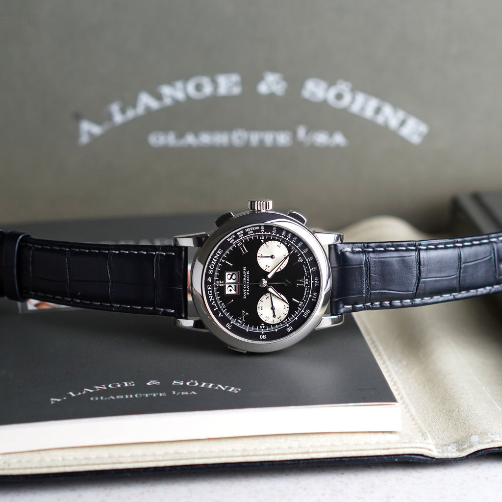 A. Lange & Sohne First Generation Datograph, Ref. 403.035, Platinum