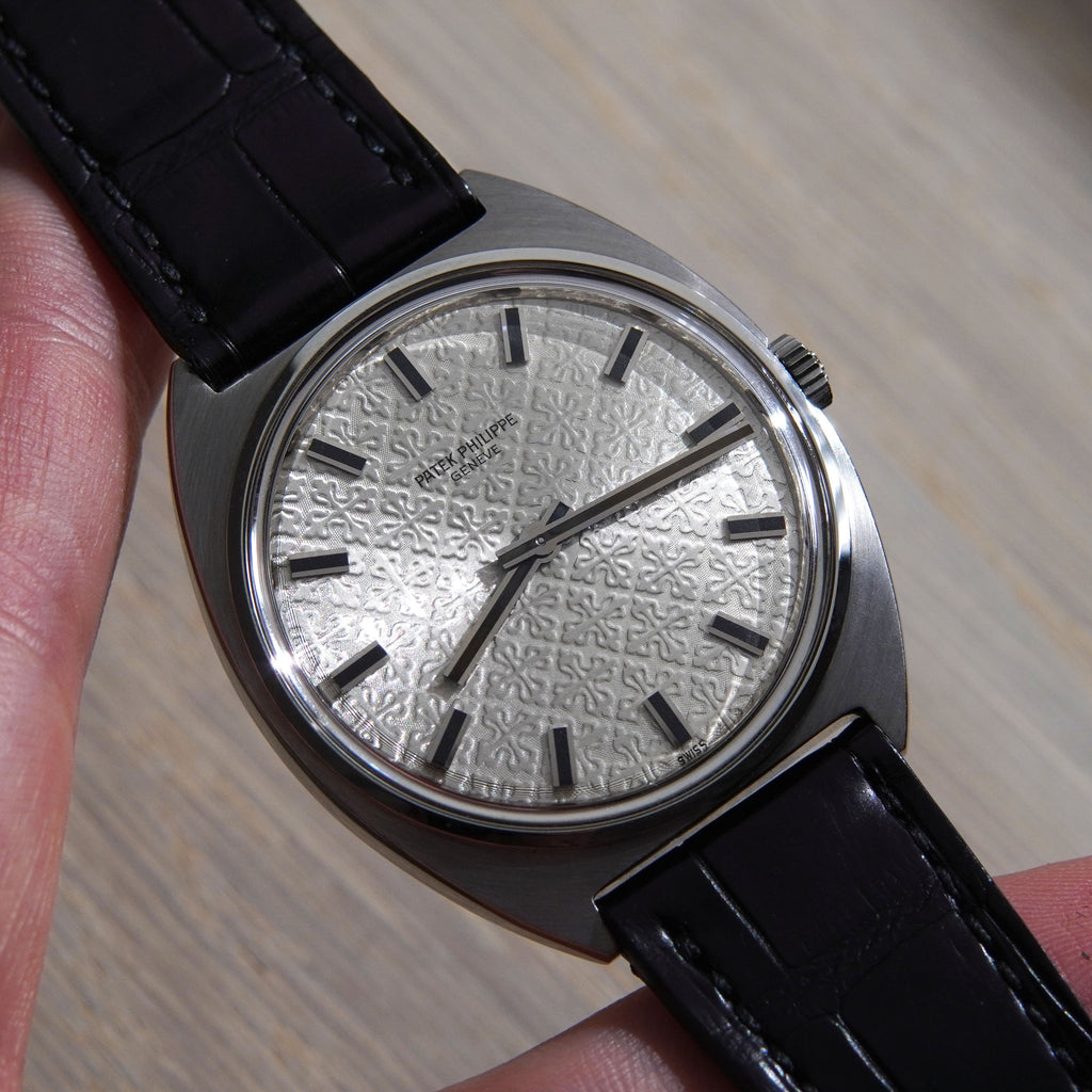 Patek Philippe Calatrava, "Calatrava cross" dial, Ref. 3574, Steel