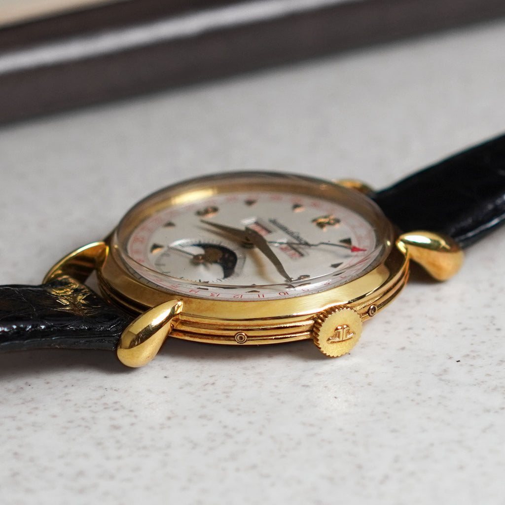 Jaeger-LeCoultre Triple Calendar Moonphase, 150th Anniversary Limited Edition, Ref. 141.008, Yellow Gold