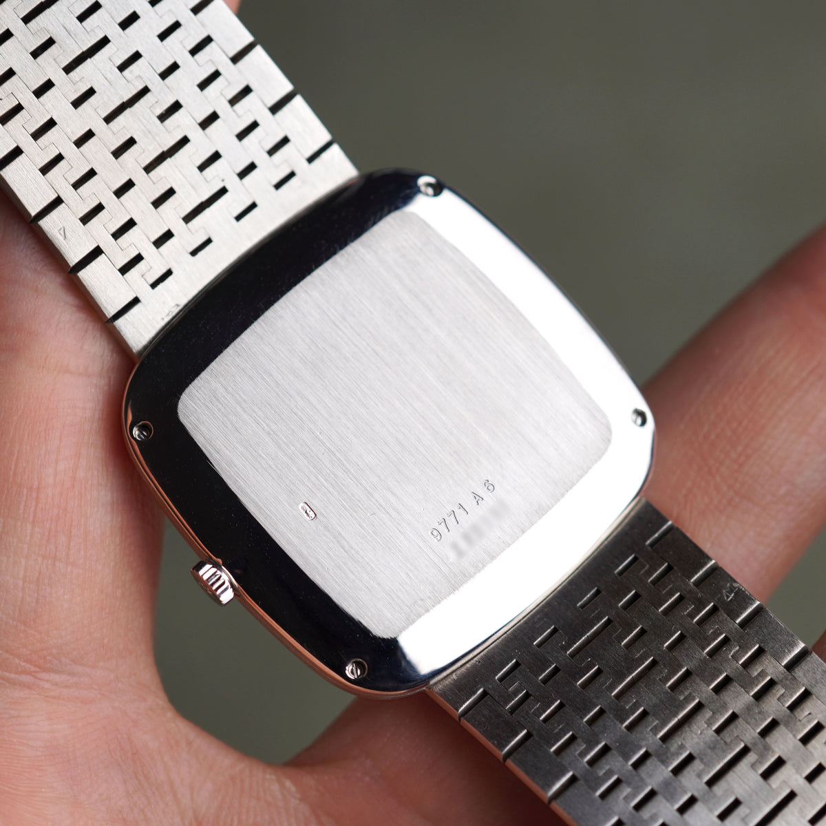 Piaget Ref. 9771 A6, Jade and Onyx Stone Dial, White Gold