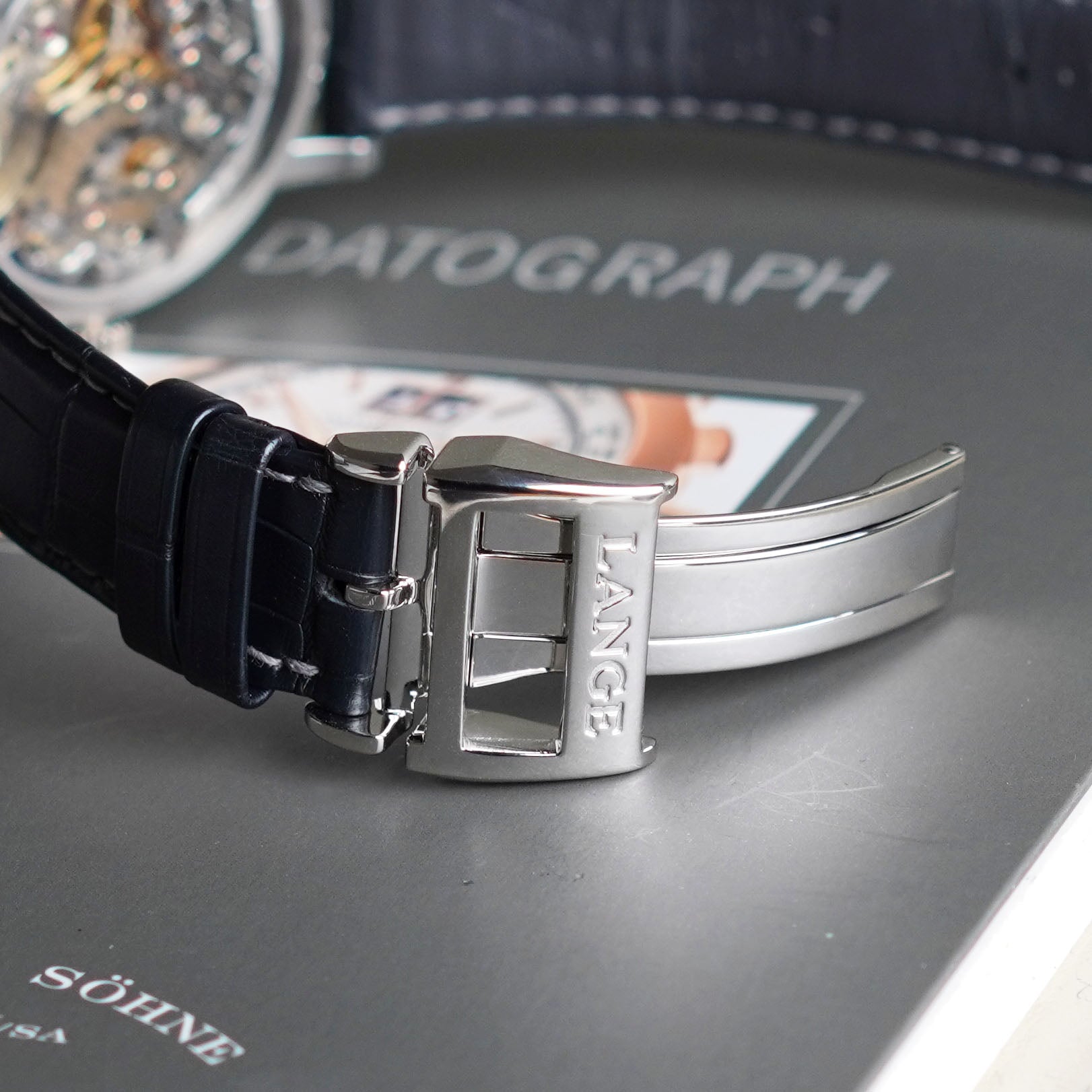 A. Lange & Sohne First Generation Datograph, Ref. 403.035, Platinum
