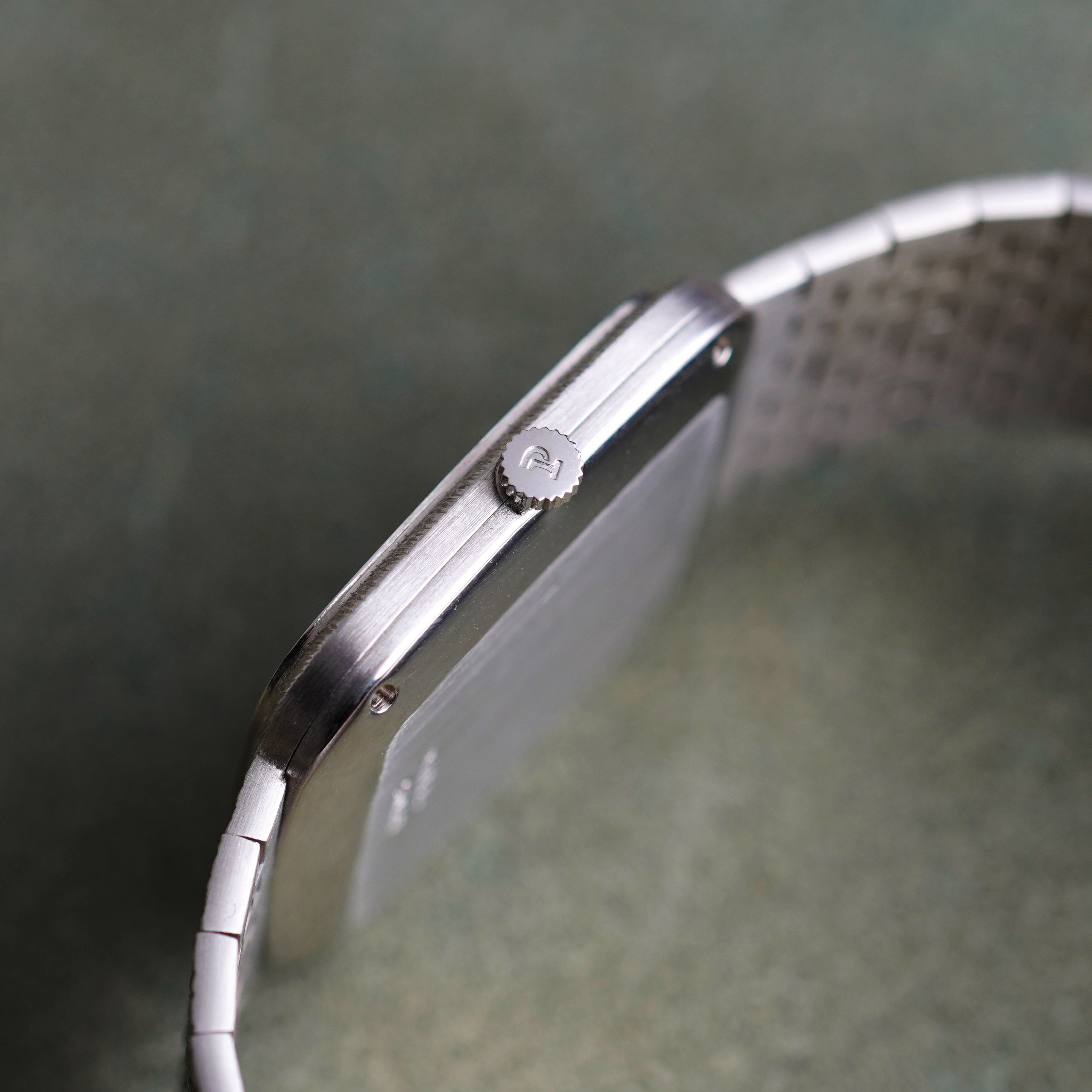 Piaget Ref. 9771 A6, Jade and Onyx Stone Dial, White Gold