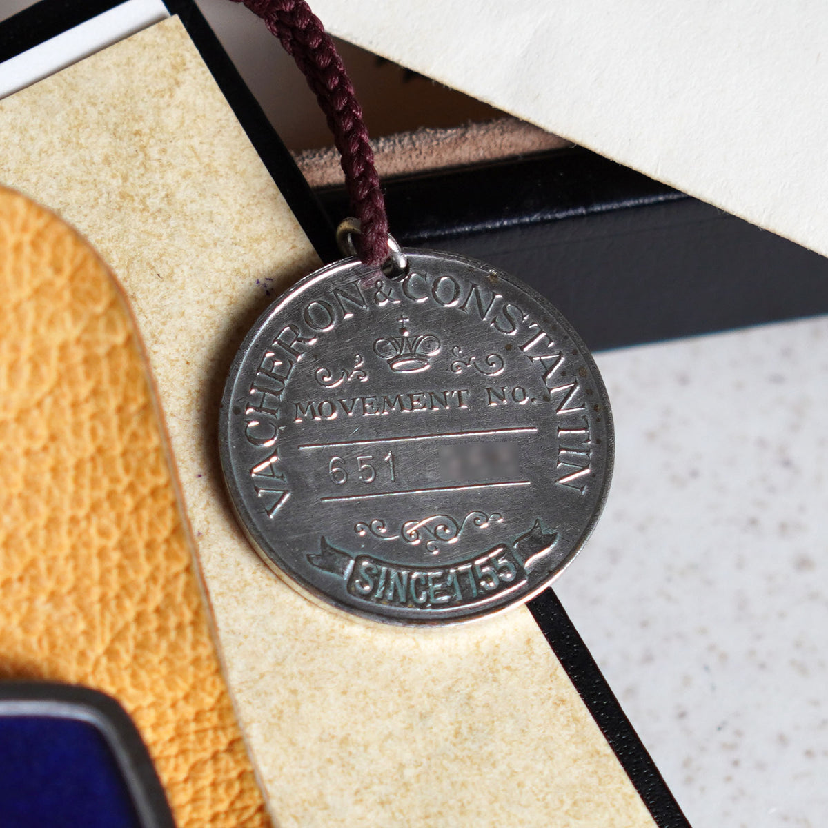 Vacheron Constantin Fob Watch, Lapis Lazuli dial, Ref. 1270, White Gold
